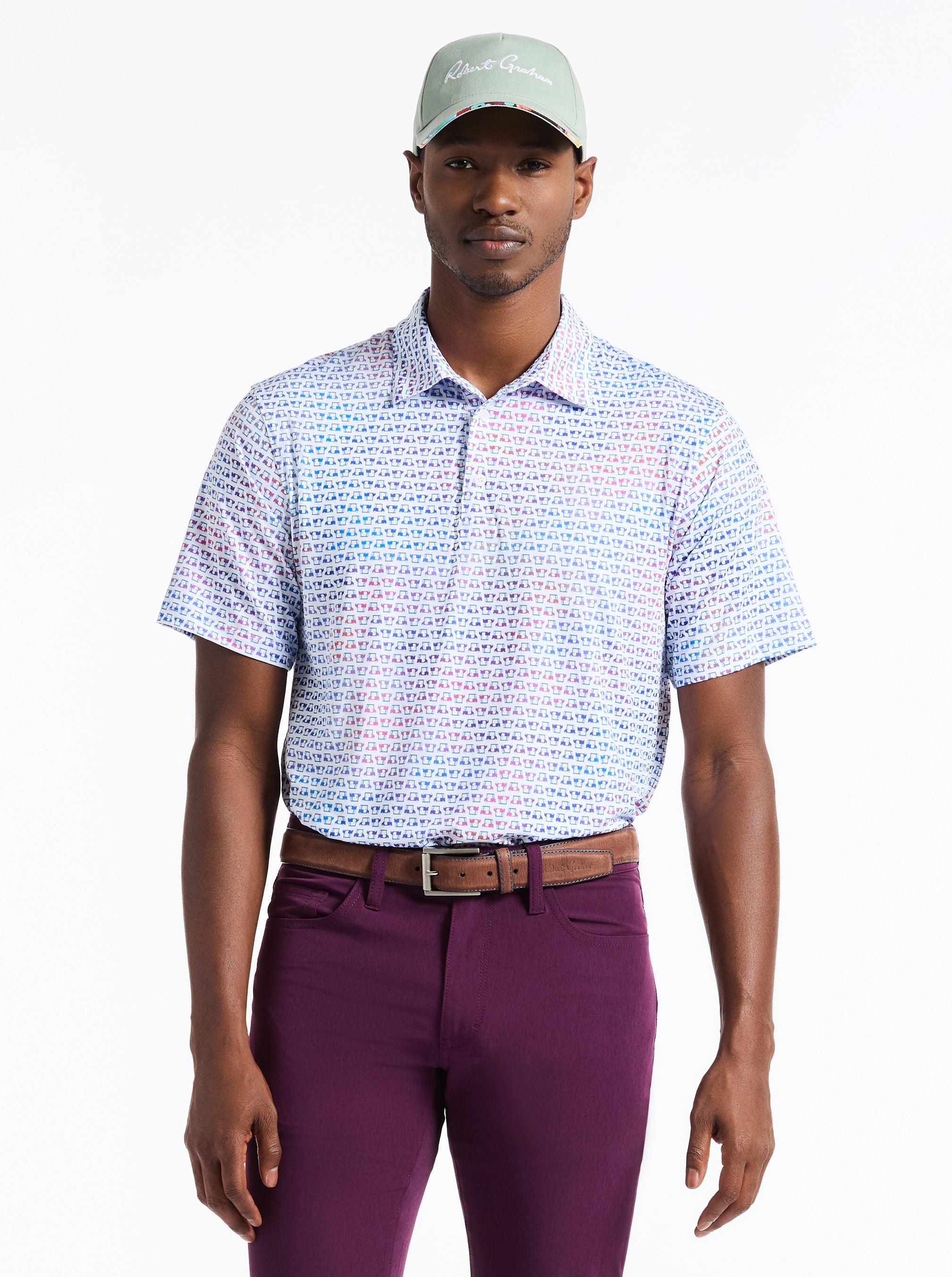 Robert Graham Cart Cruisin Short Sleeve Polo by ROBERT GRAHAM