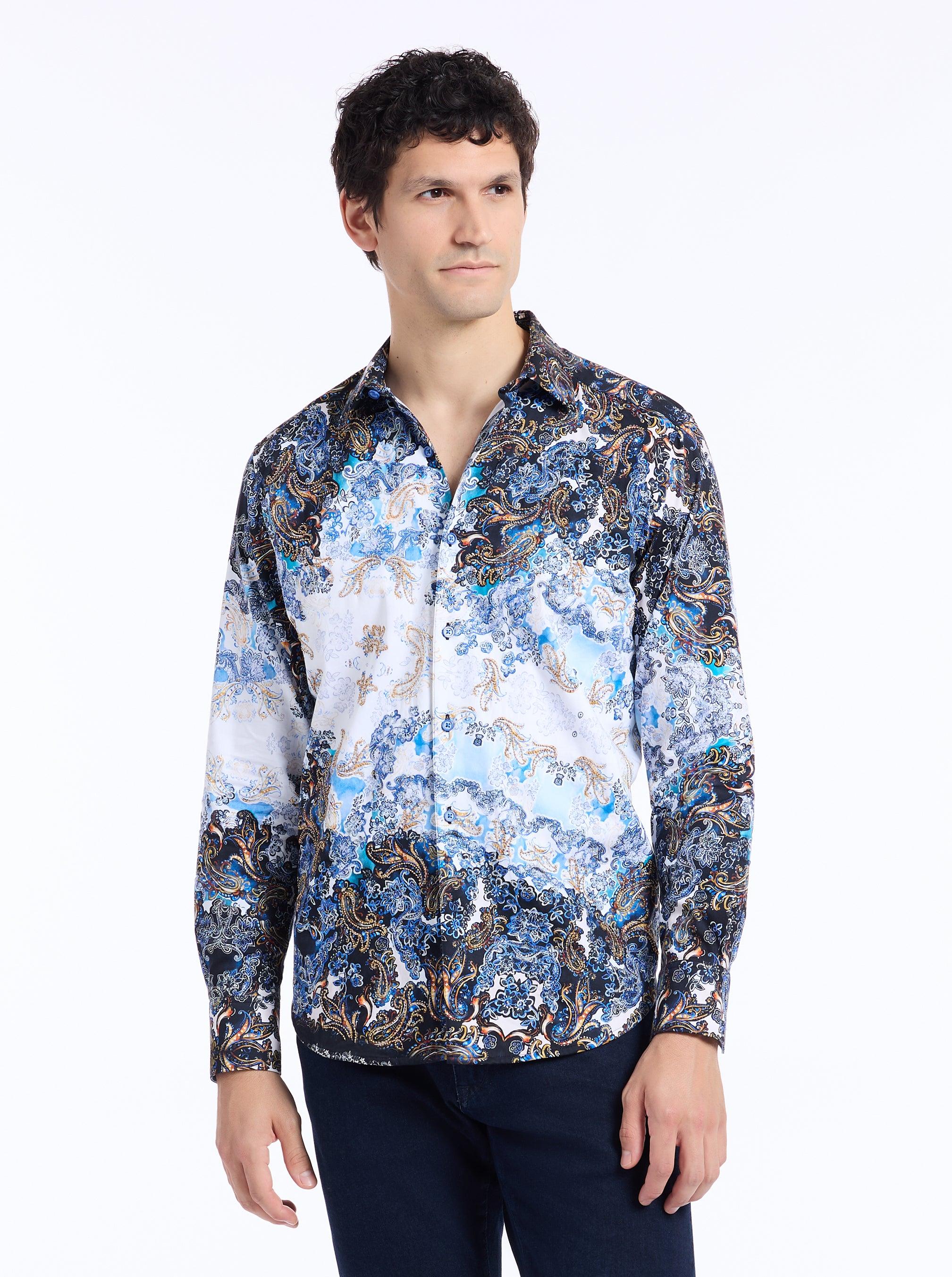Robert Graham Clapham Long Sleeve Button Down Shirt by ROBERT GRAHAM