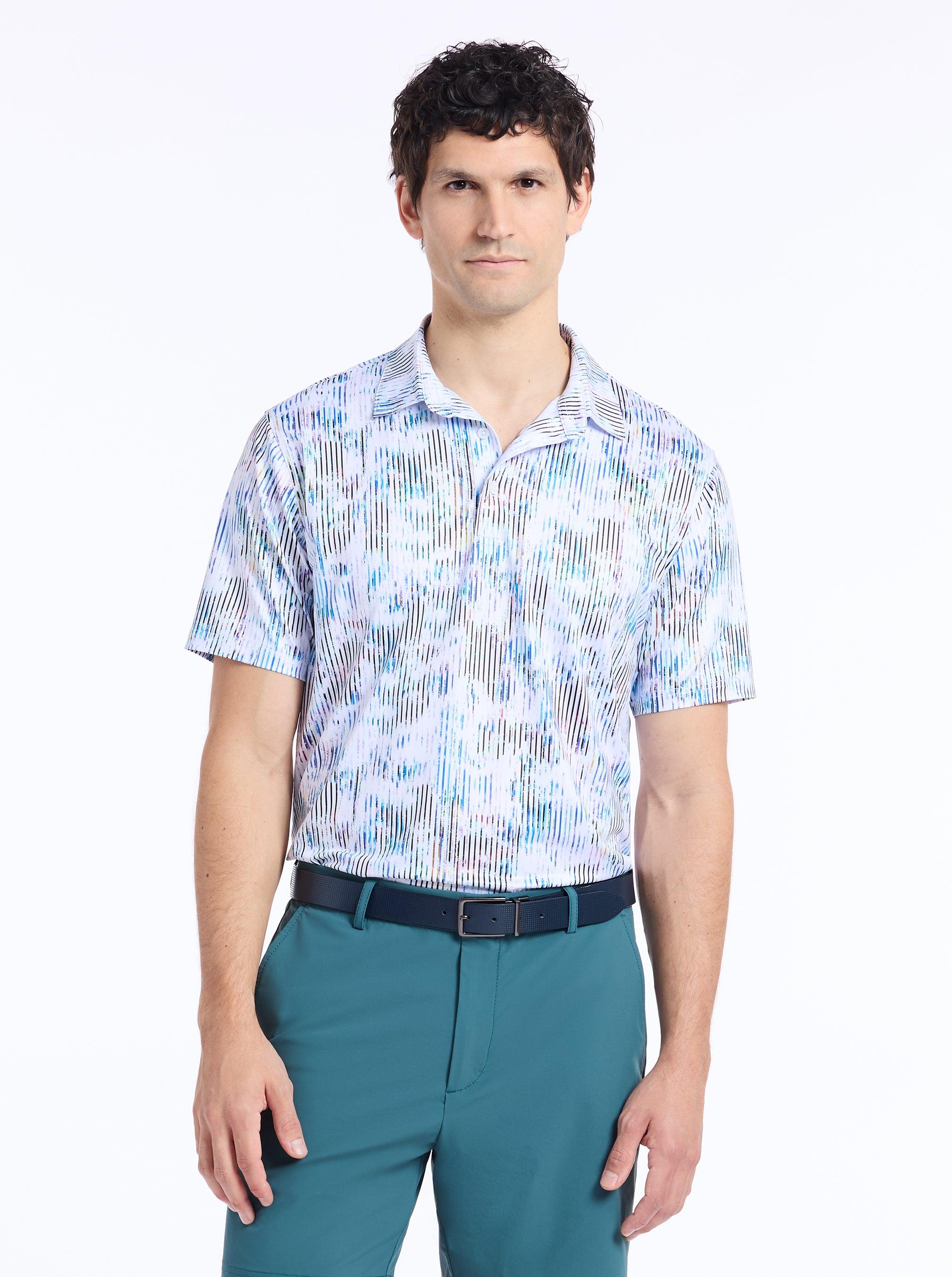 Robert Graham Clyne Short Sleeve Polo Tall by ROBERT GRAHAM