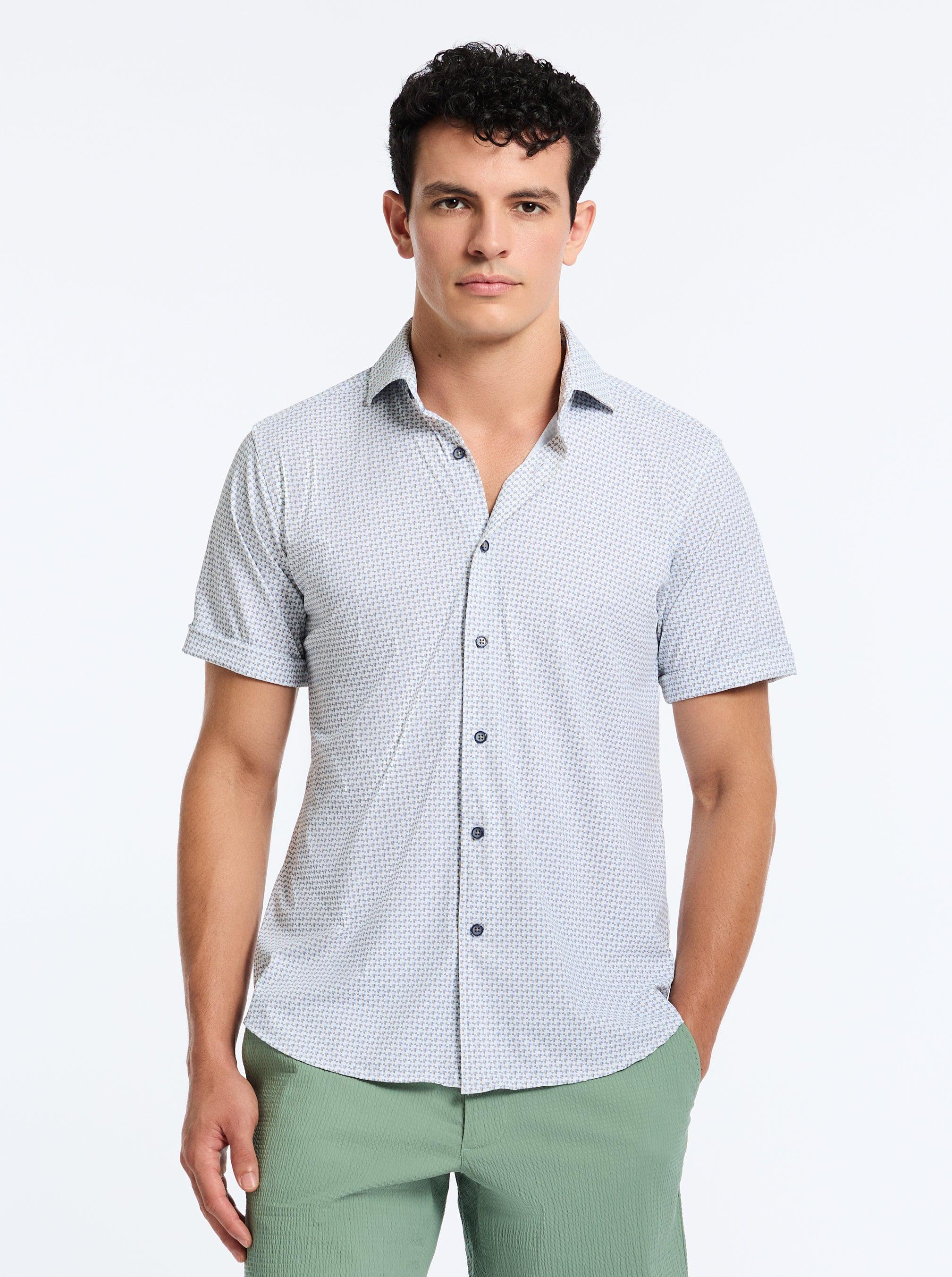 Robert Graham Copacabanna Short Sleeve Button Down Shirt by ROBERT GRAHAM