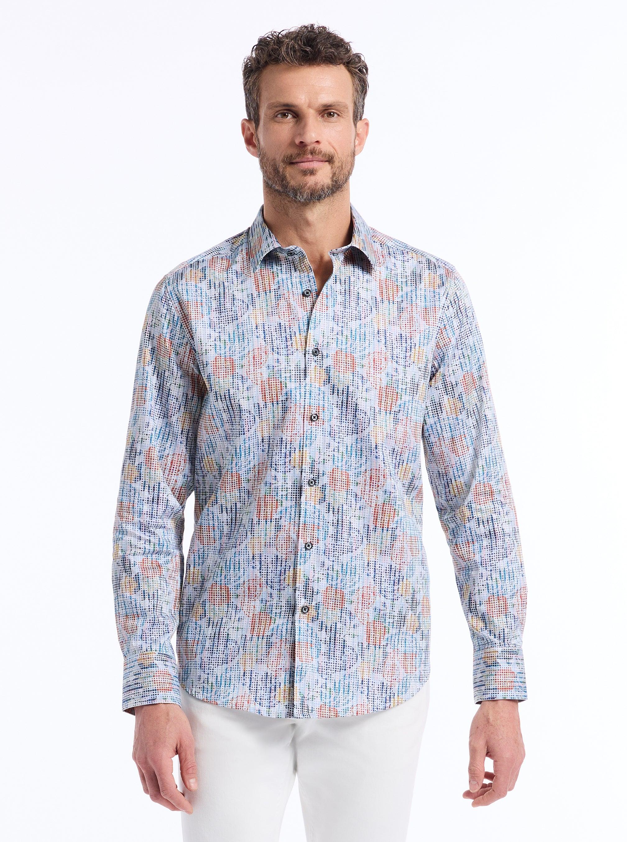 Robert Graham Dafen Long Sleeve Button Down Shirt by ROBERT GRAHAM