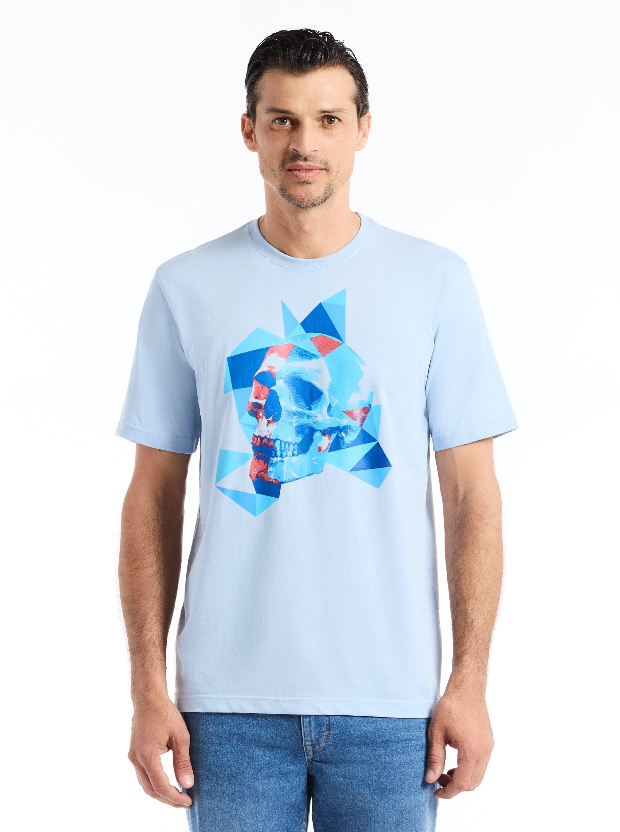Robert Graham Diamond Skull Short Sleeve T-shirt by ROBERT GRAHAM