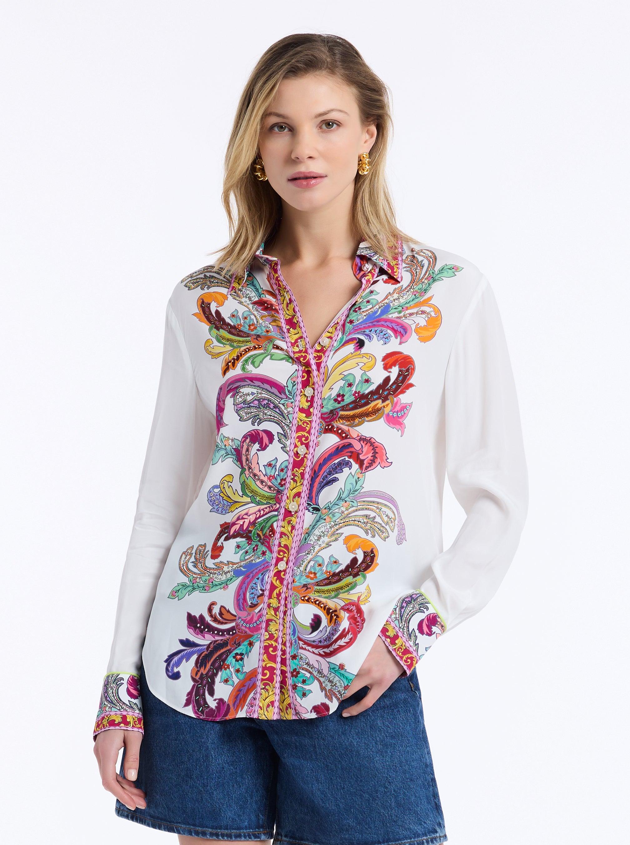 Robert Graham Gabriela Long Sleeve Shirt by ROBERT GRAHAM