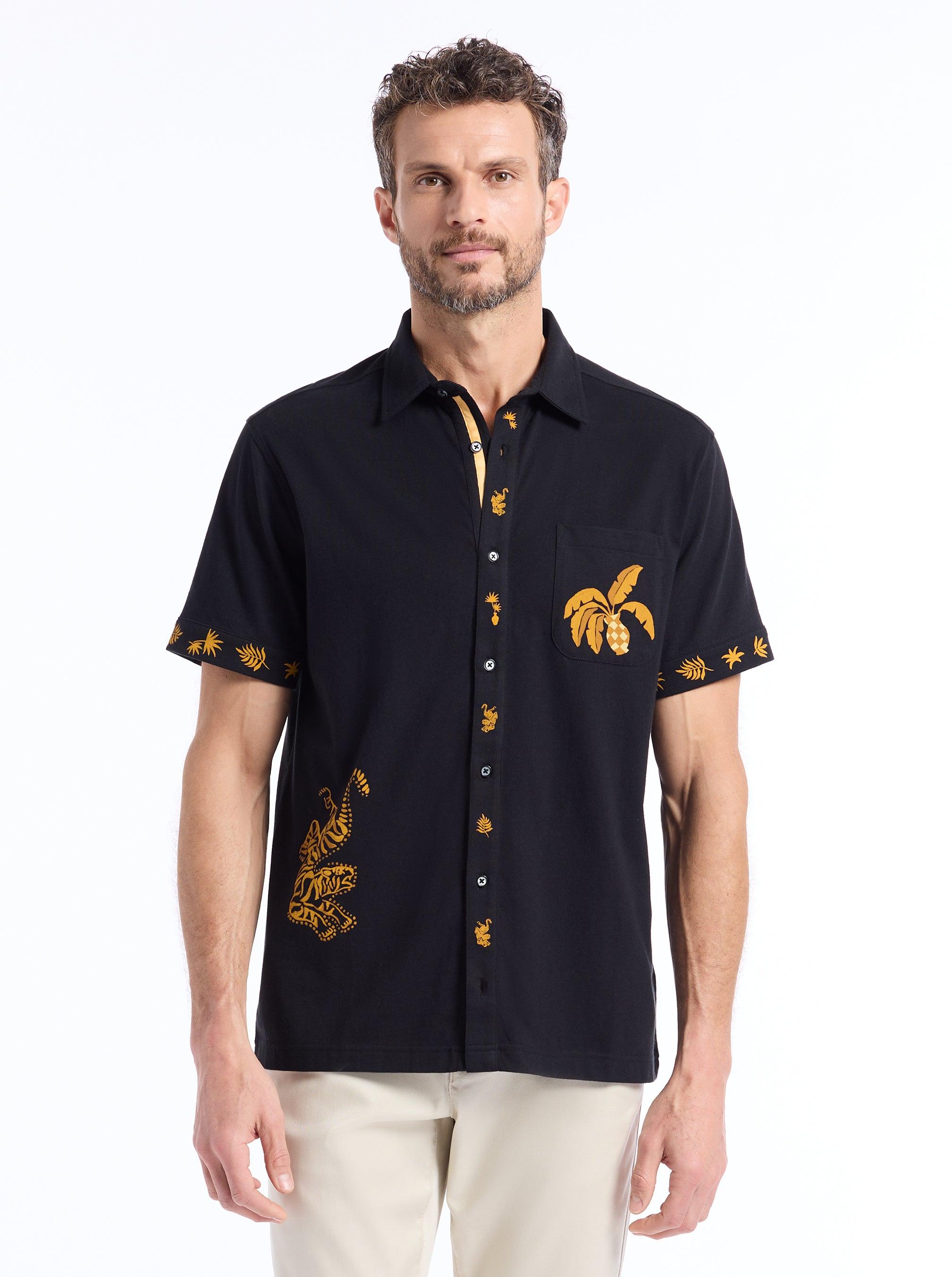Robert Graham Golden Jungle Short Sleeve Button Down Shirt by ROBERT GRAHAM