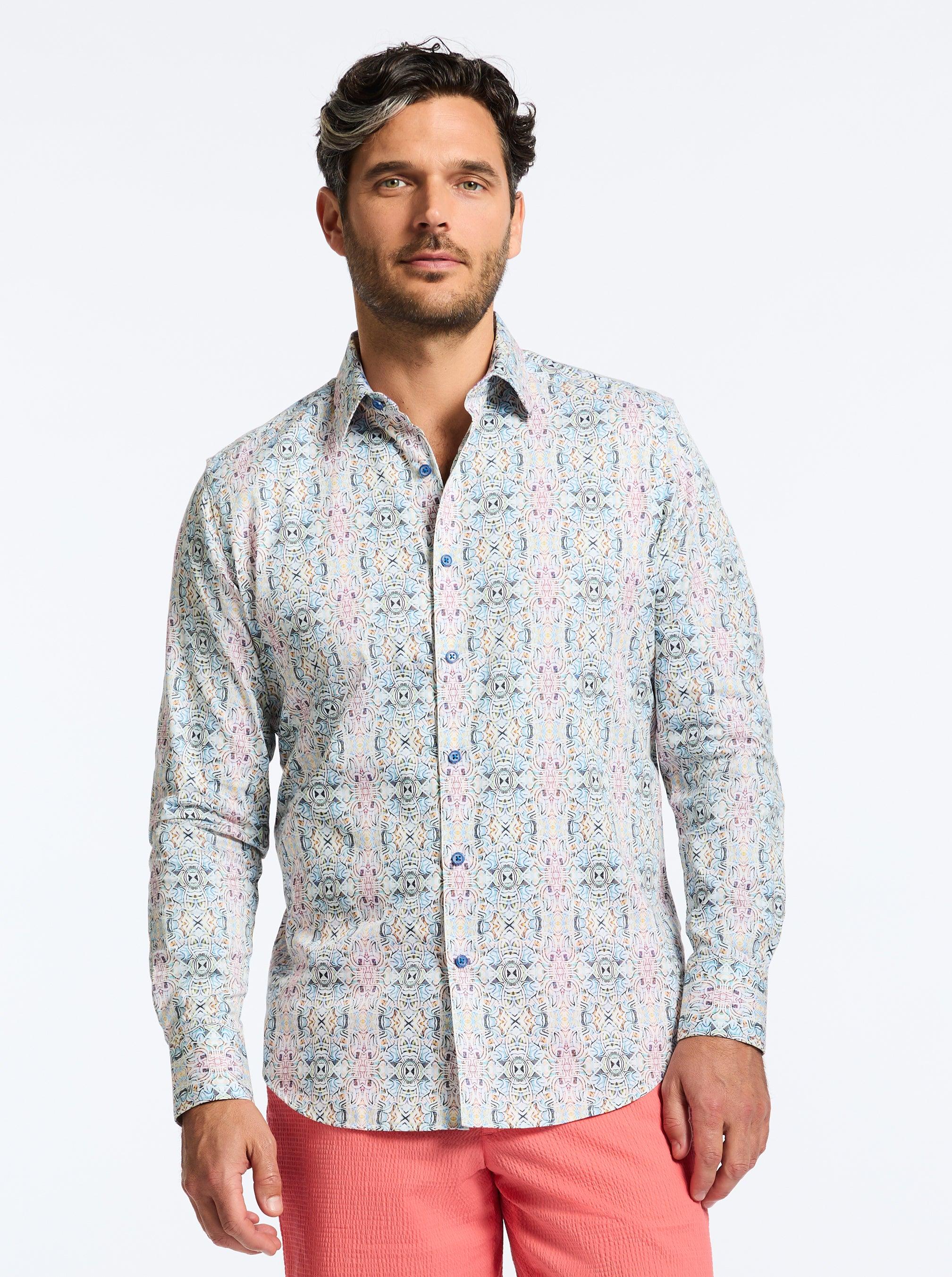 Robert Graham Gomeraong Sleeve Button Down Shirt by ROBERT GRAHAM