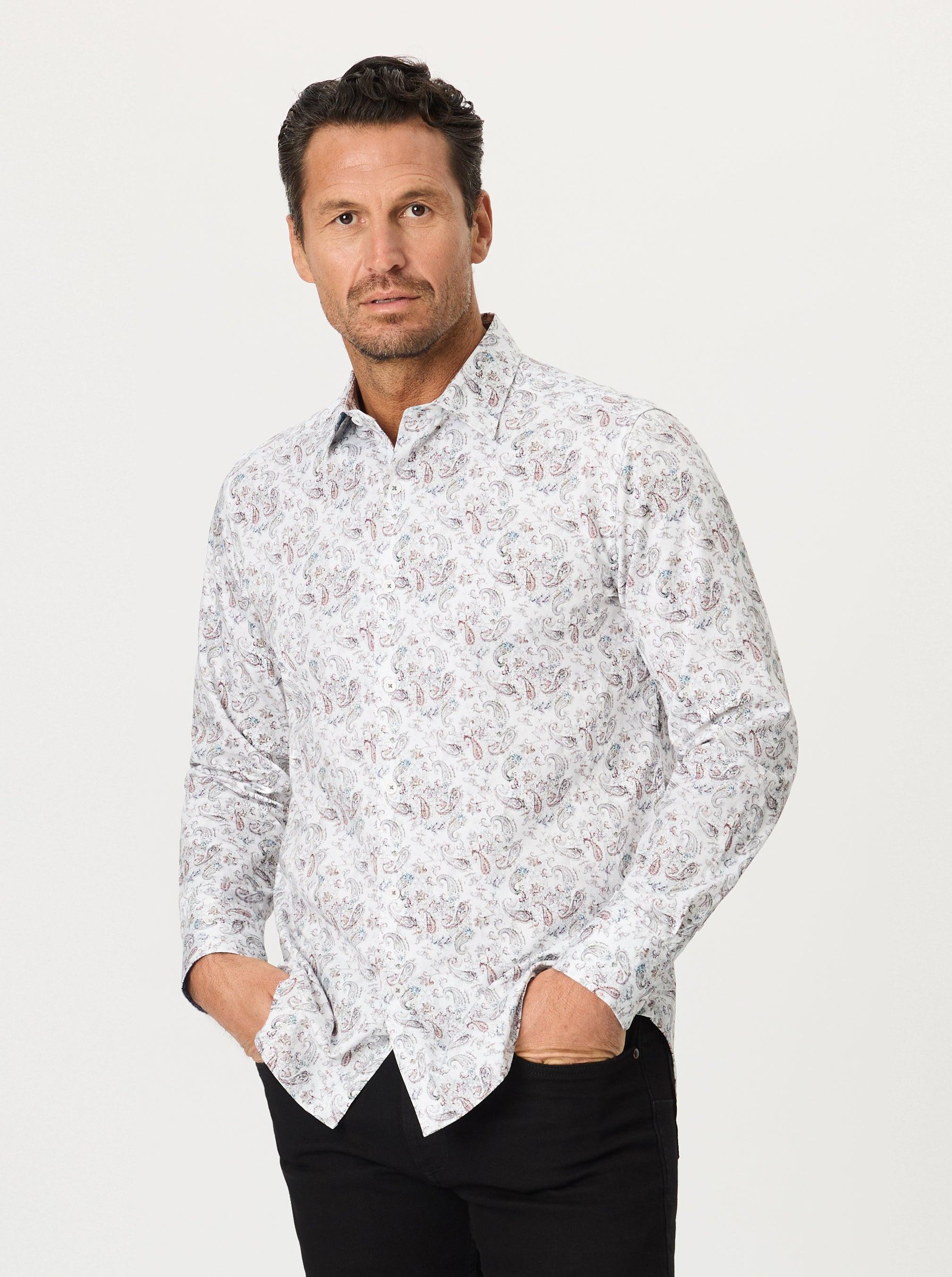 Robert Graham Gorham Long Sleeve Button Down Shirt by ROBERT GRAHAM