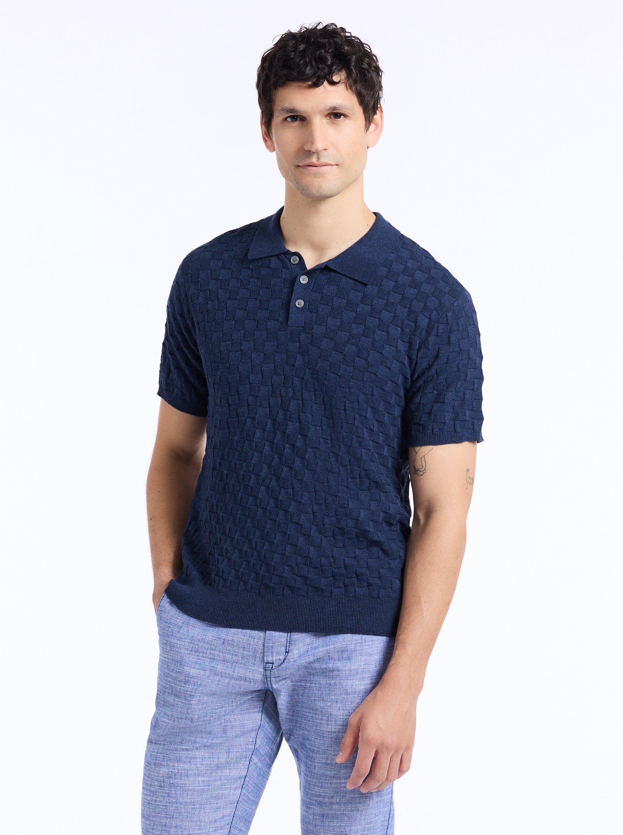 Robert Graham Hampson Short Sleeve Sweater by ROBERT GRAHAM