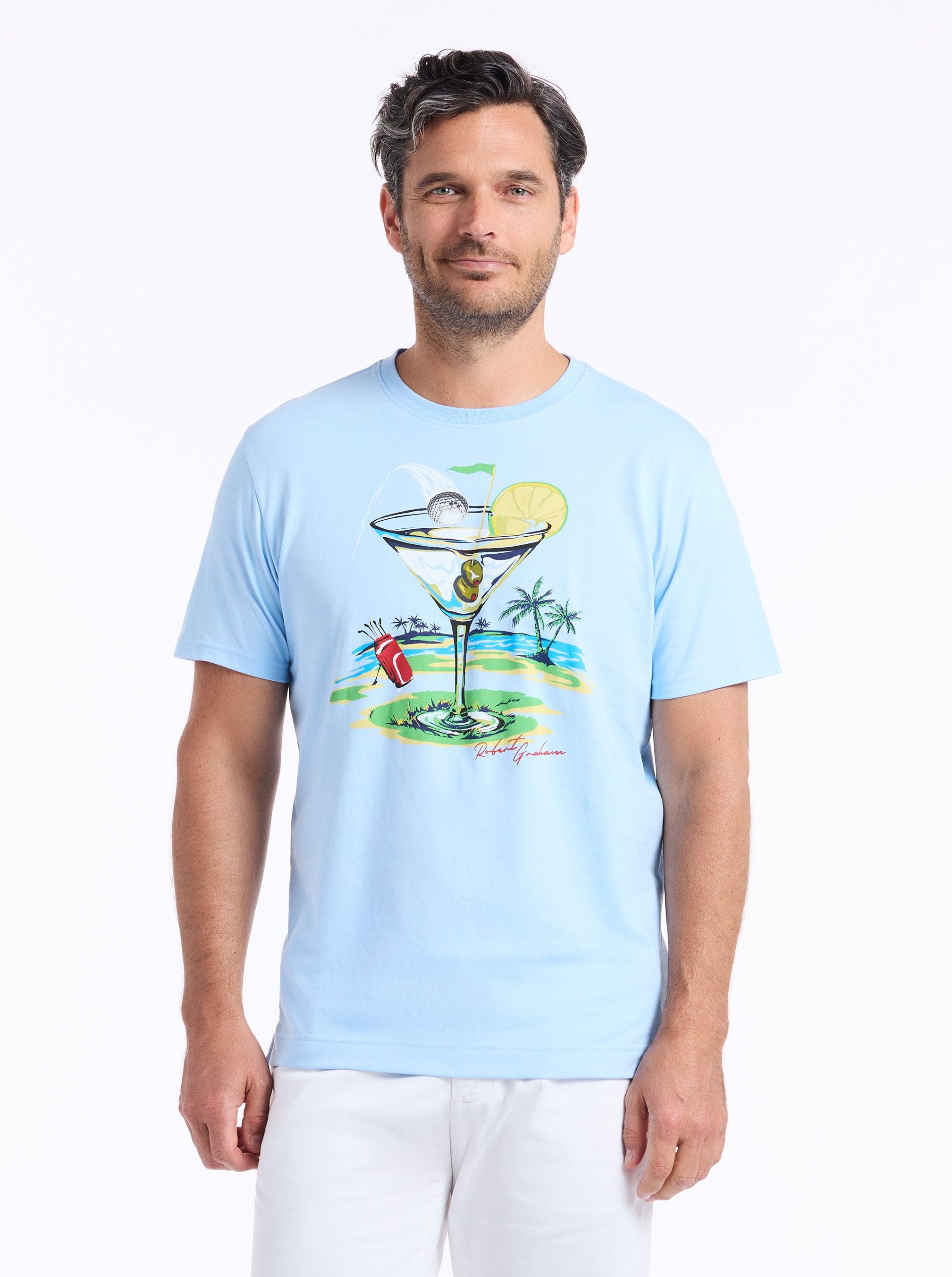Robert Graham Hole In Fun Short Sleeve T-shirt by ROBERT GRAHAM