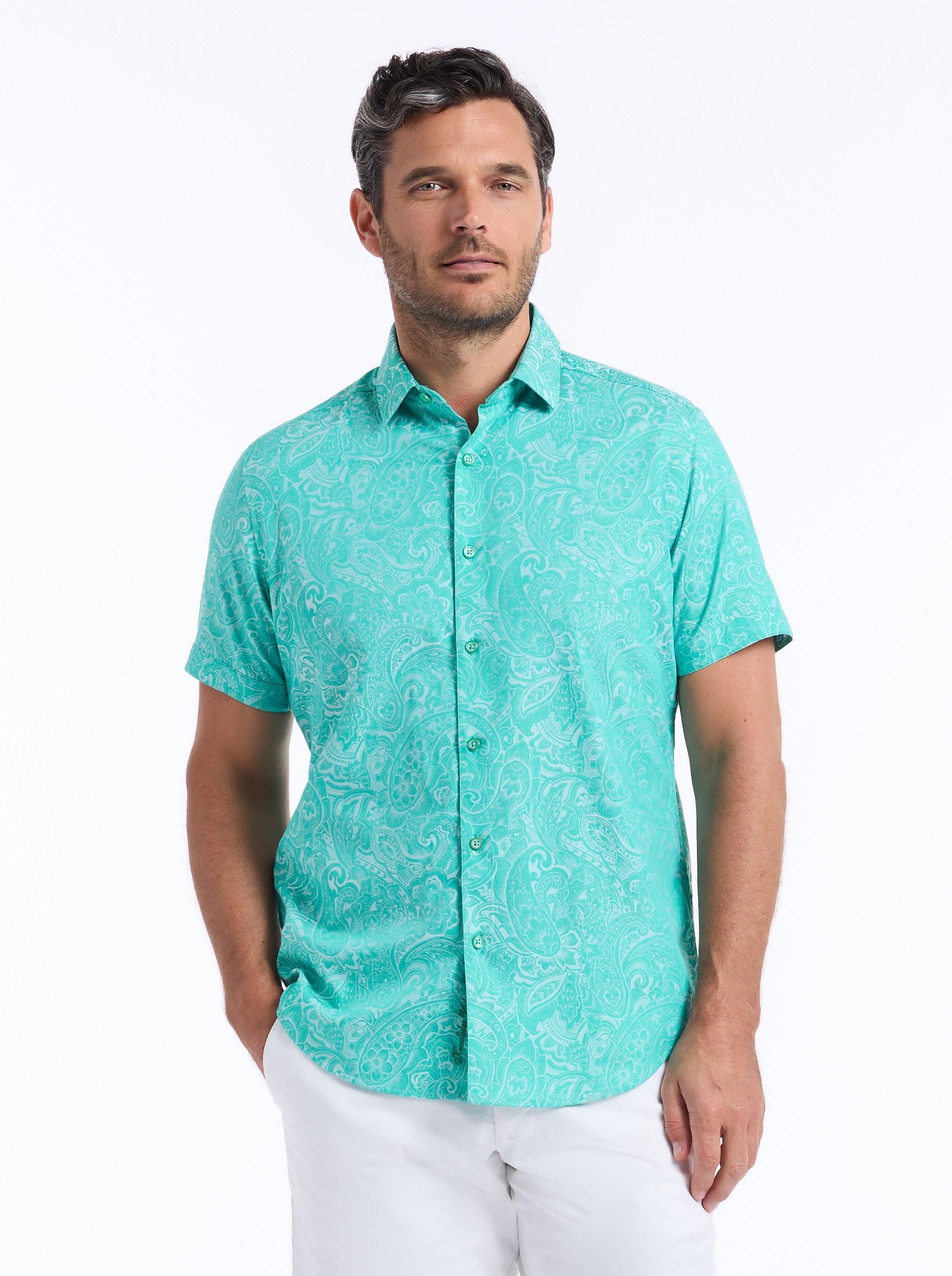 Robert Graham Hudson Short Sleeve Button Down Shirt by ROBERT GRAHAM