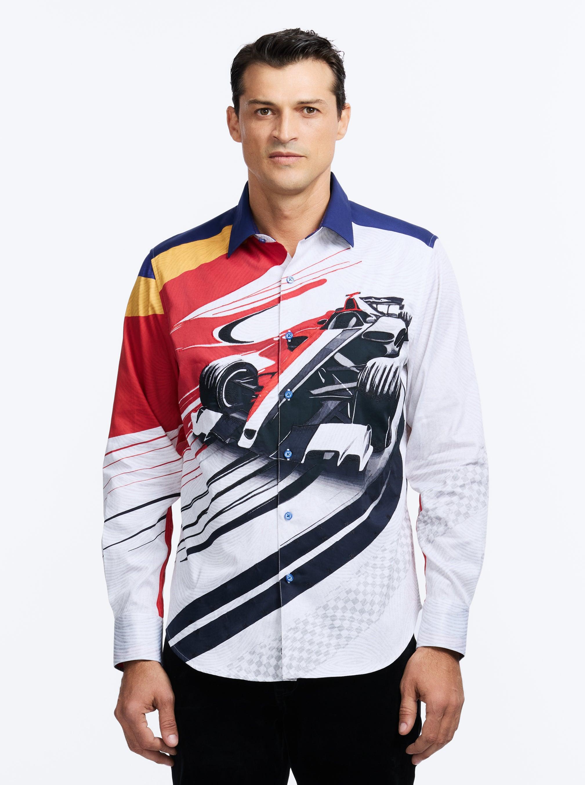 Robert Graham In The Lead Long Sleeve Button Down Shirt by ROBERT GRAHAM