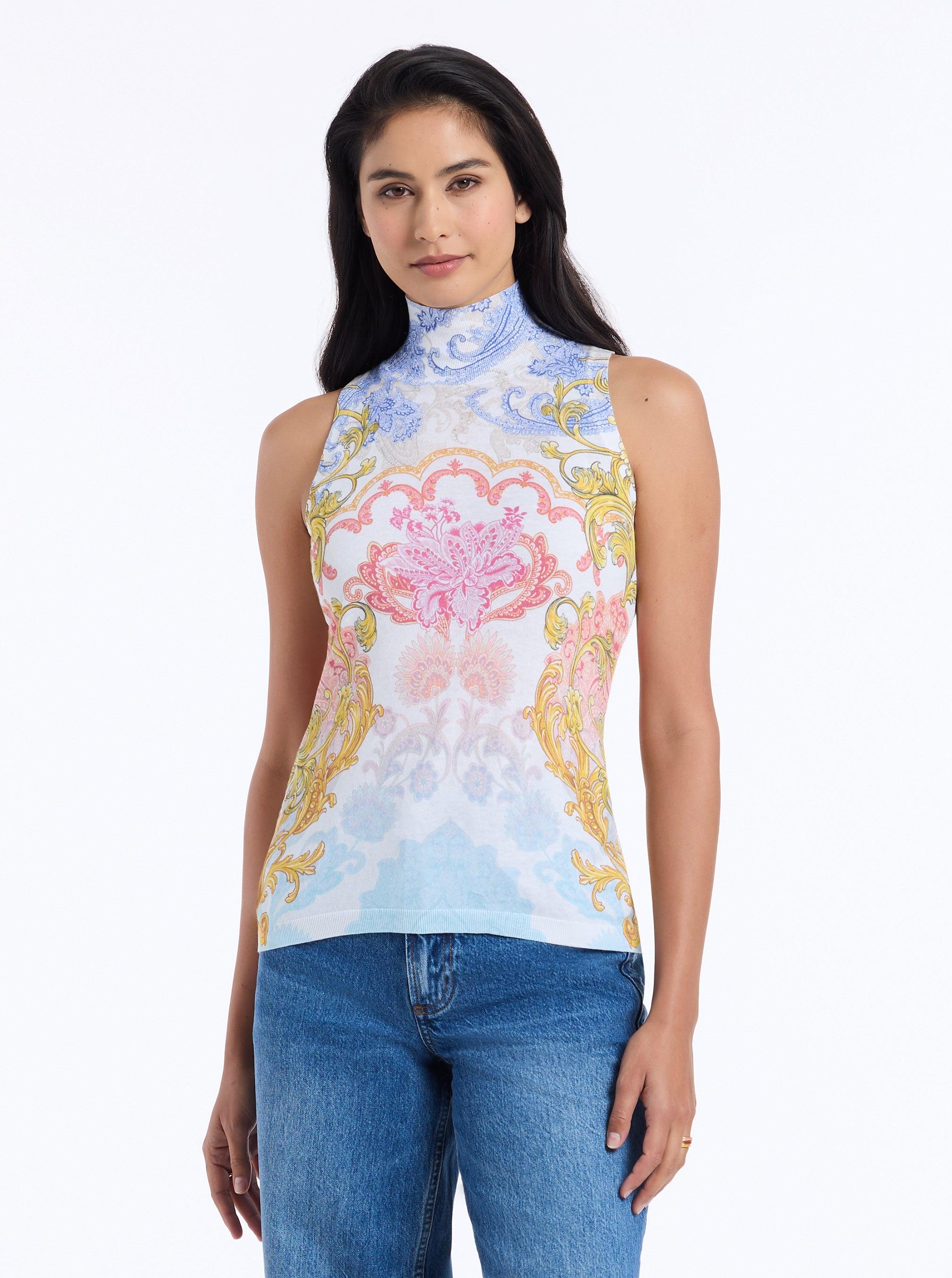 Robert Graham Jacy Sleeveless Sweater by ROBERT GRAHAM