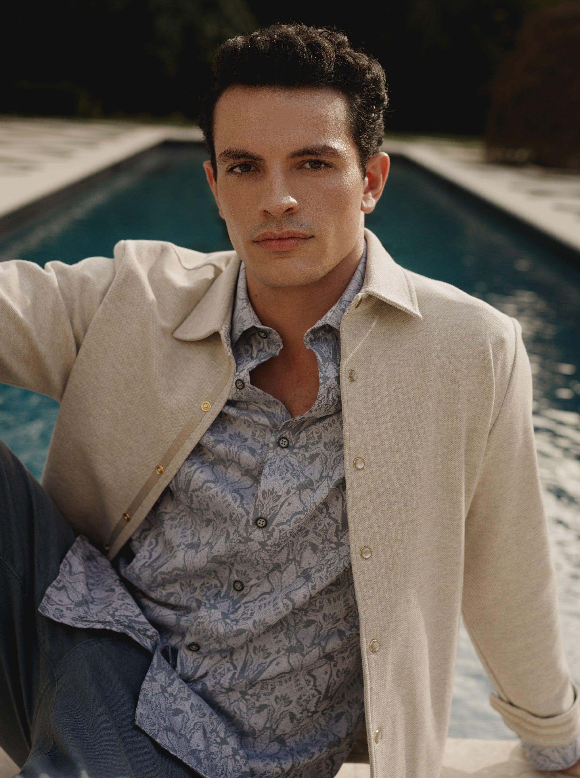Robert Graham Kellan Shirt Jacket by ROBERT GRAHAM