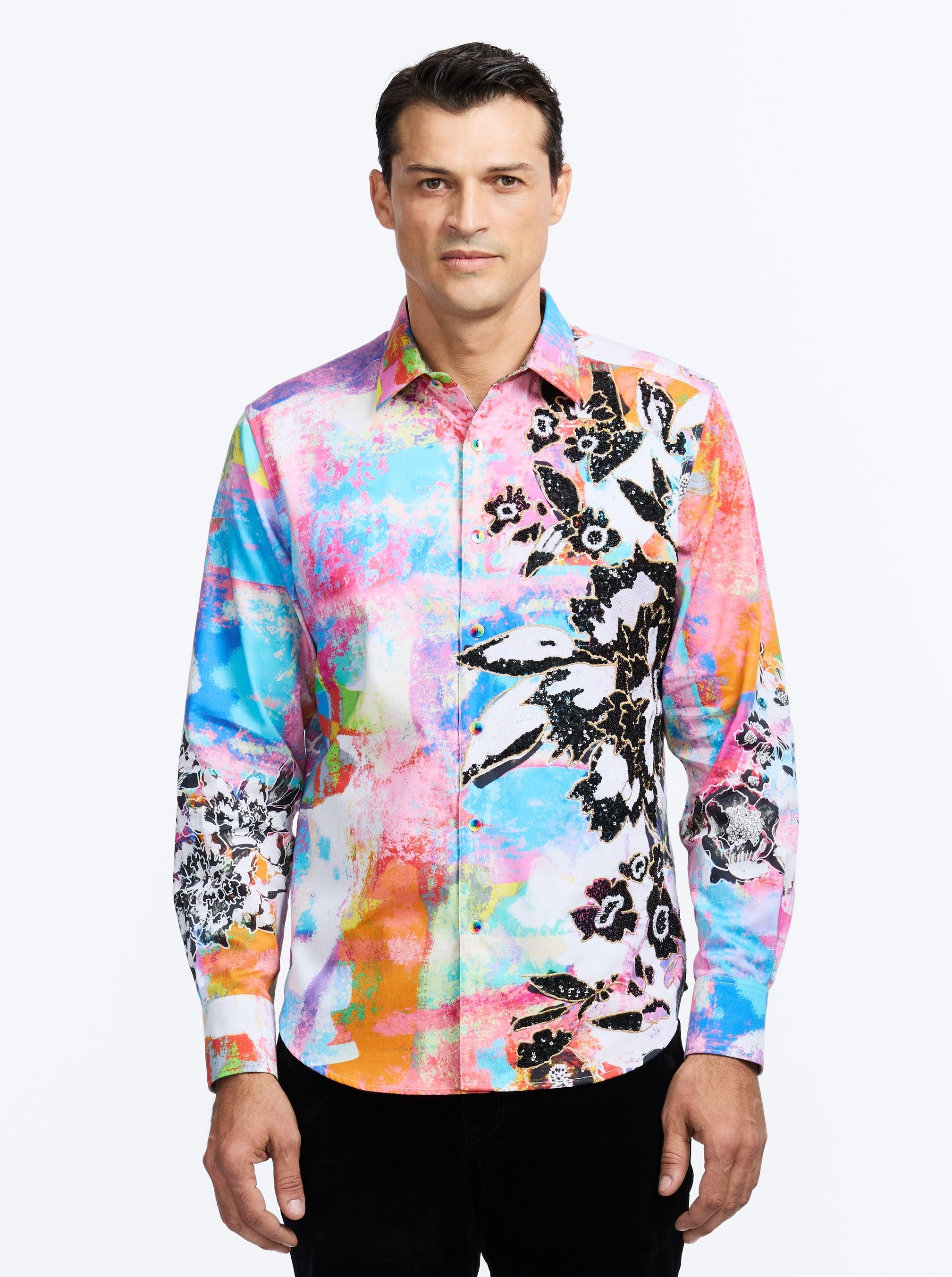 Robert Graham Limited Edition The Go-go Long Sleeve Button Down Shirt by ROBERT GRAHAM