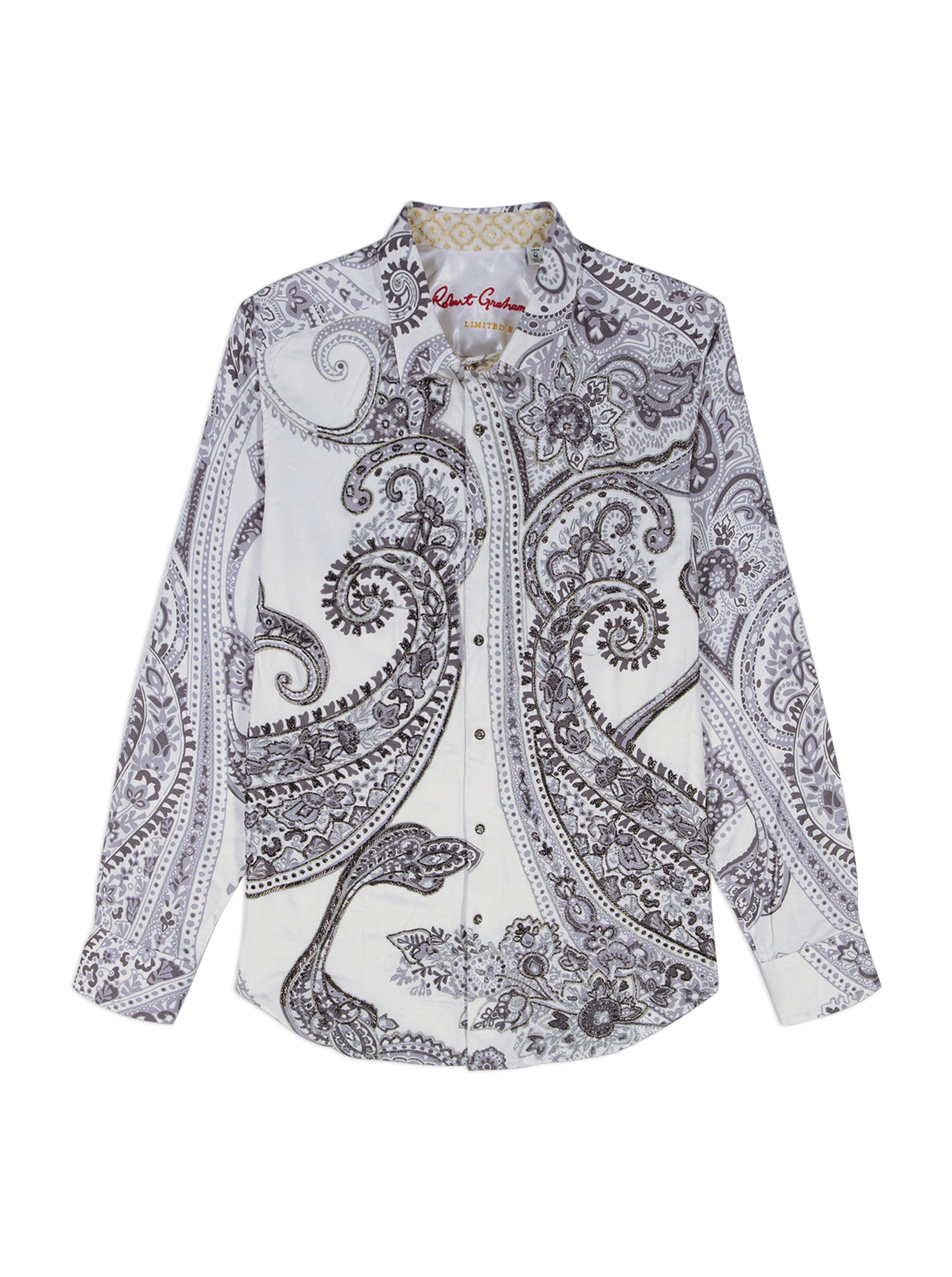 Robert Graham Limited Edition The Rg Ekb Long Sleeve Button Down Shirt by ROBERT GRAHAM