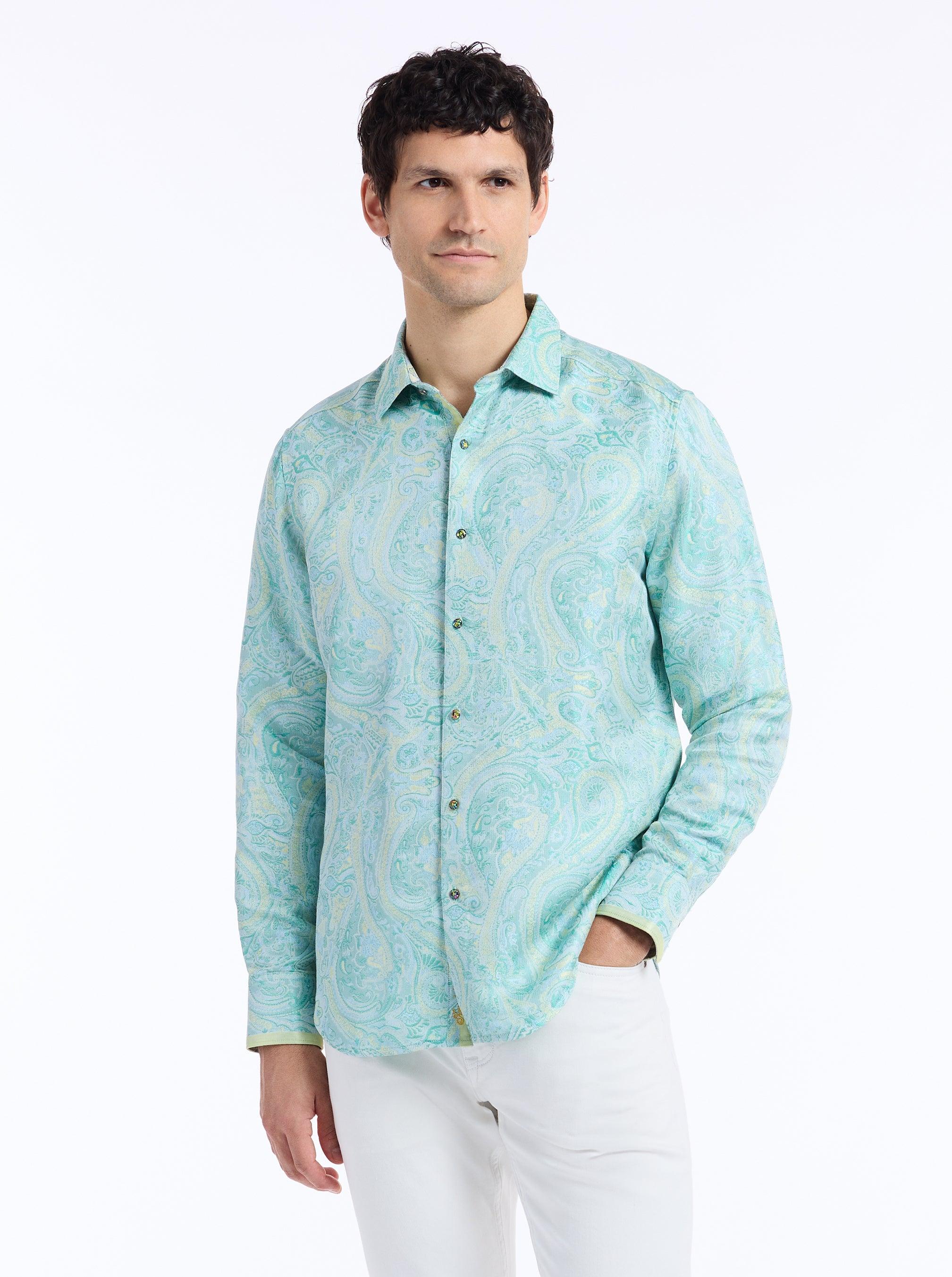 Robert Graham Limited Edition The Viscount Long Sleeve Button Down Shirt by ROBERT GRAHAM