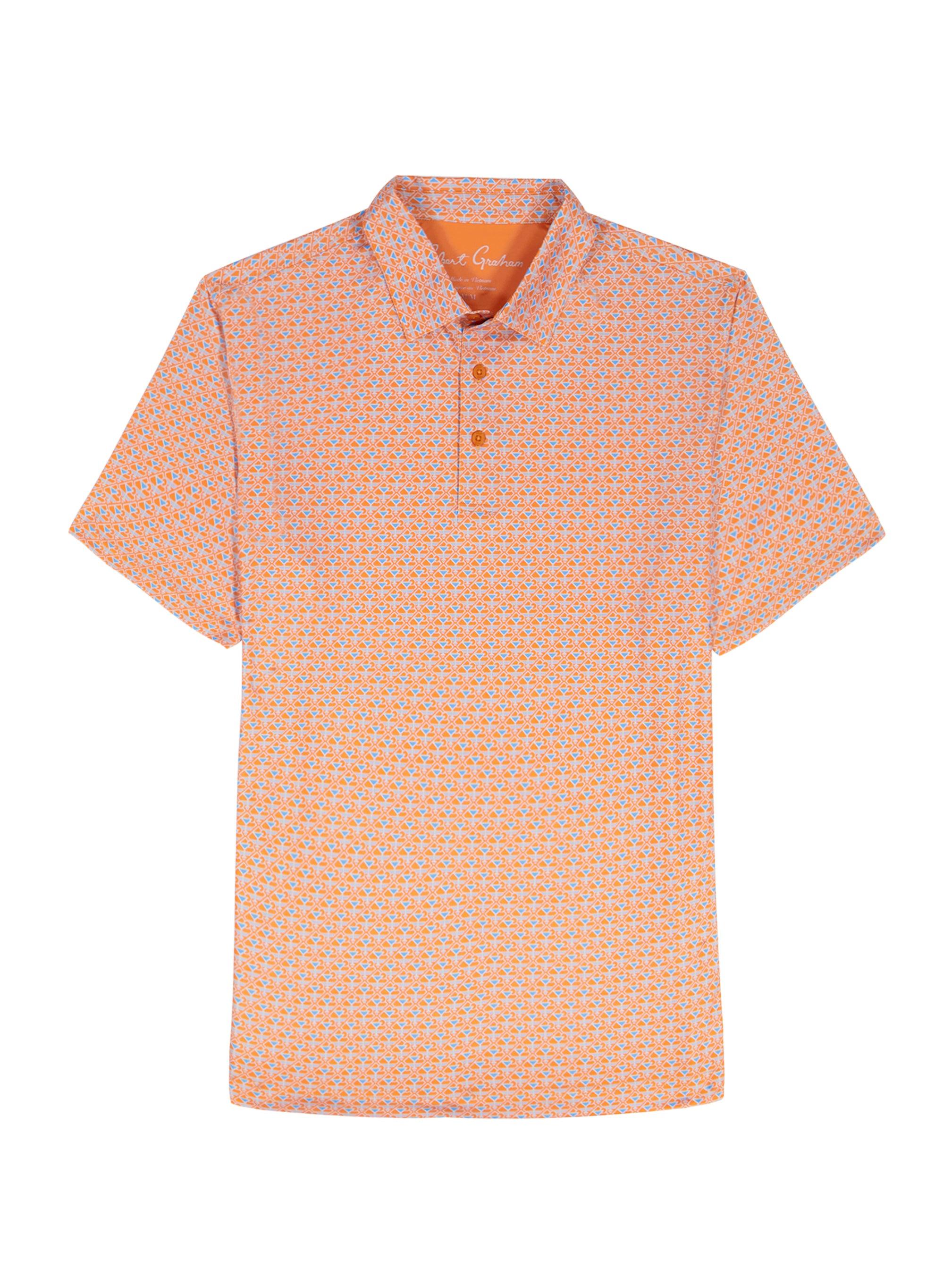Robert Graham Links & Drinks Short Sleeve Polo by ROBERT GRAHAM