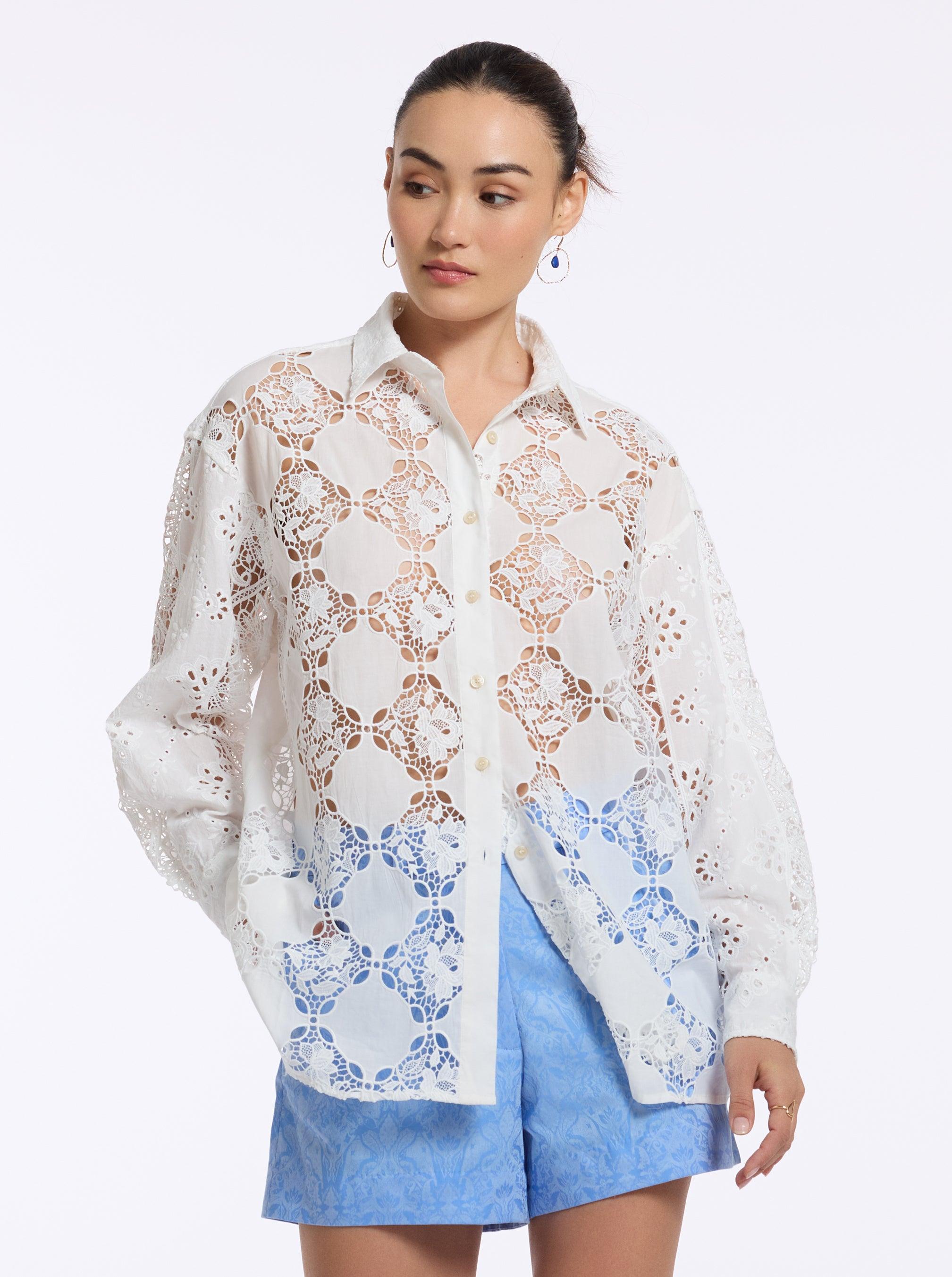 Robert Graham Lola Long Sleeve Shirt by ROBERT GRAHAM