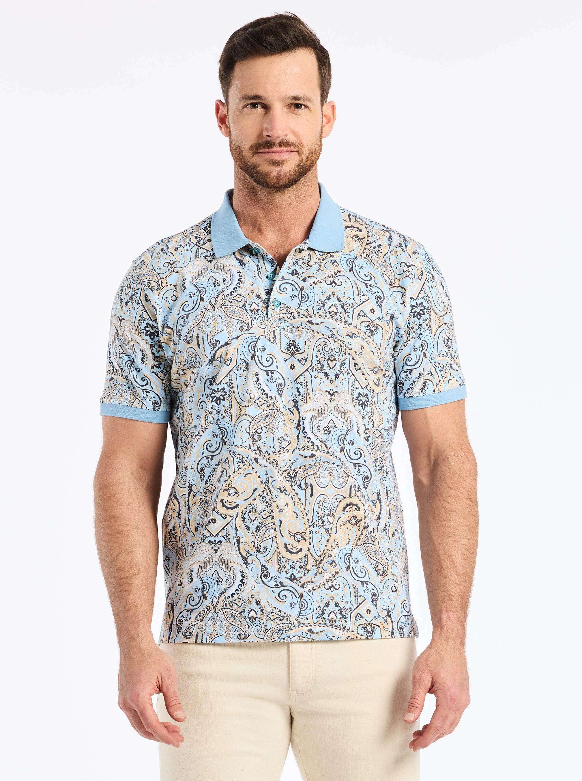 Robert Graham Manucci Short Sleeve Polo by ROBERT GRAHAM