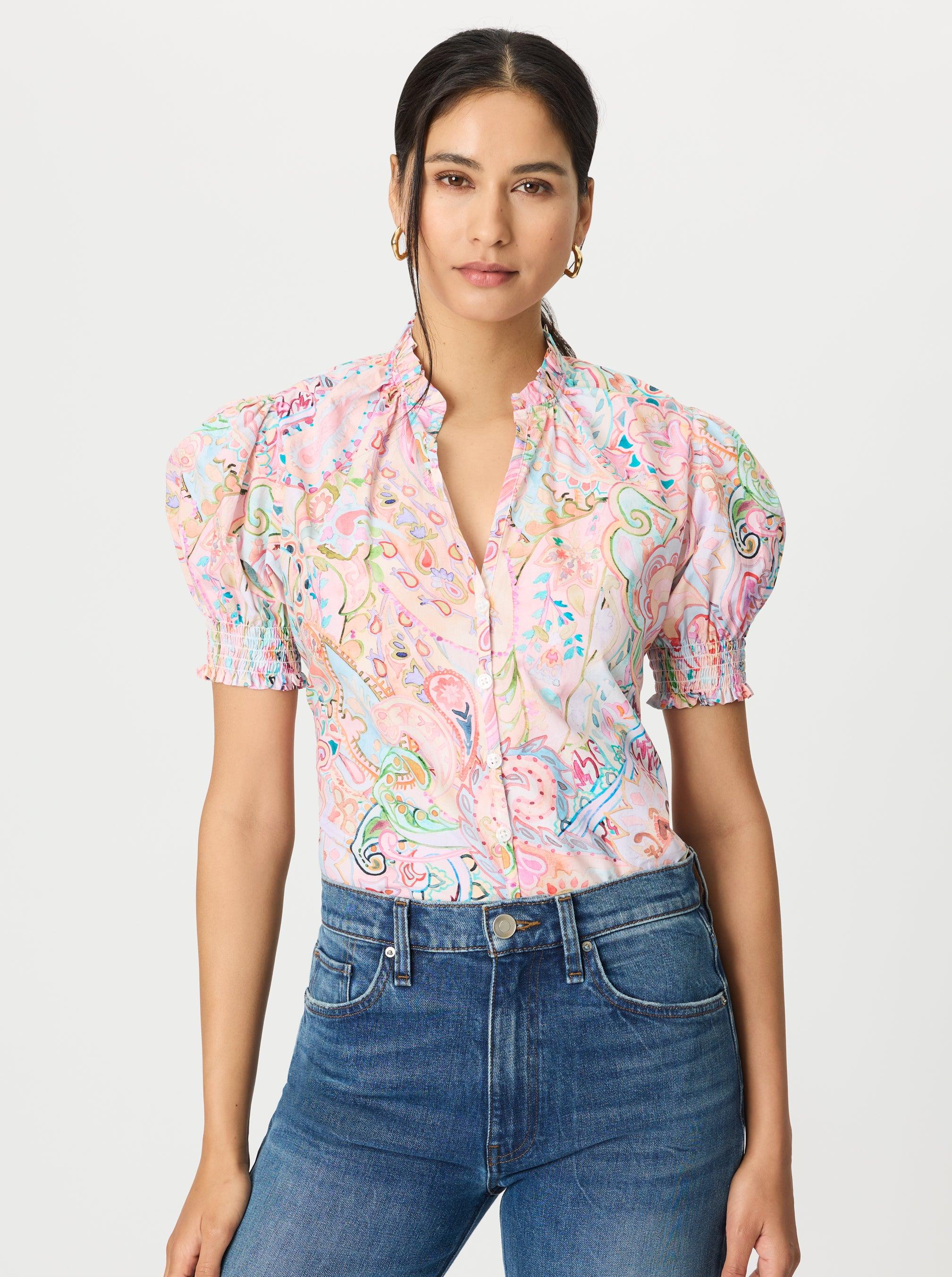 Robert Graham Mila Short Sleeve Shirt by ROBERT GRAHAM