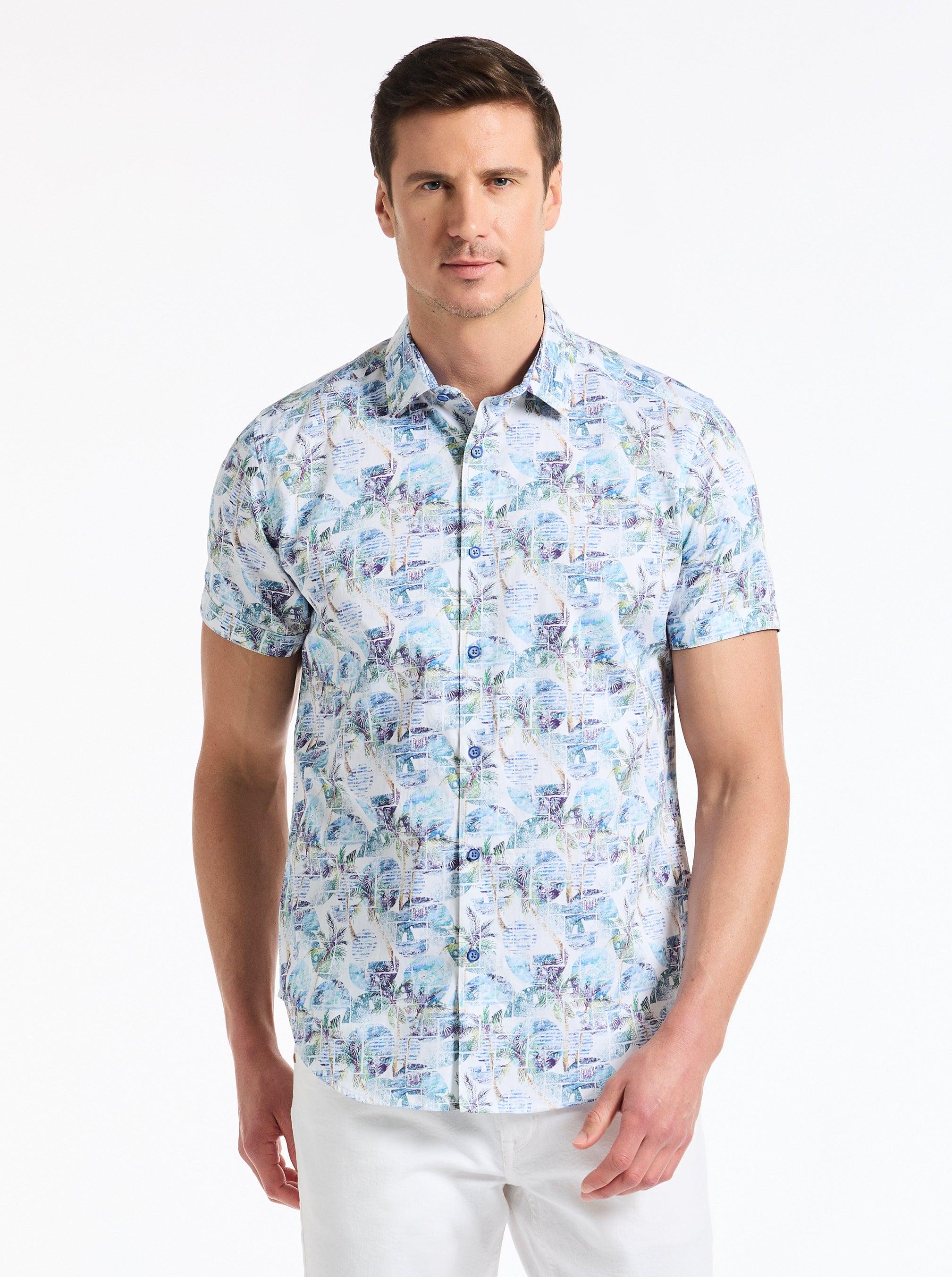 Robert Graham Monroe Short Sleeve Button Down Shirt by ROBERT GRAHAM