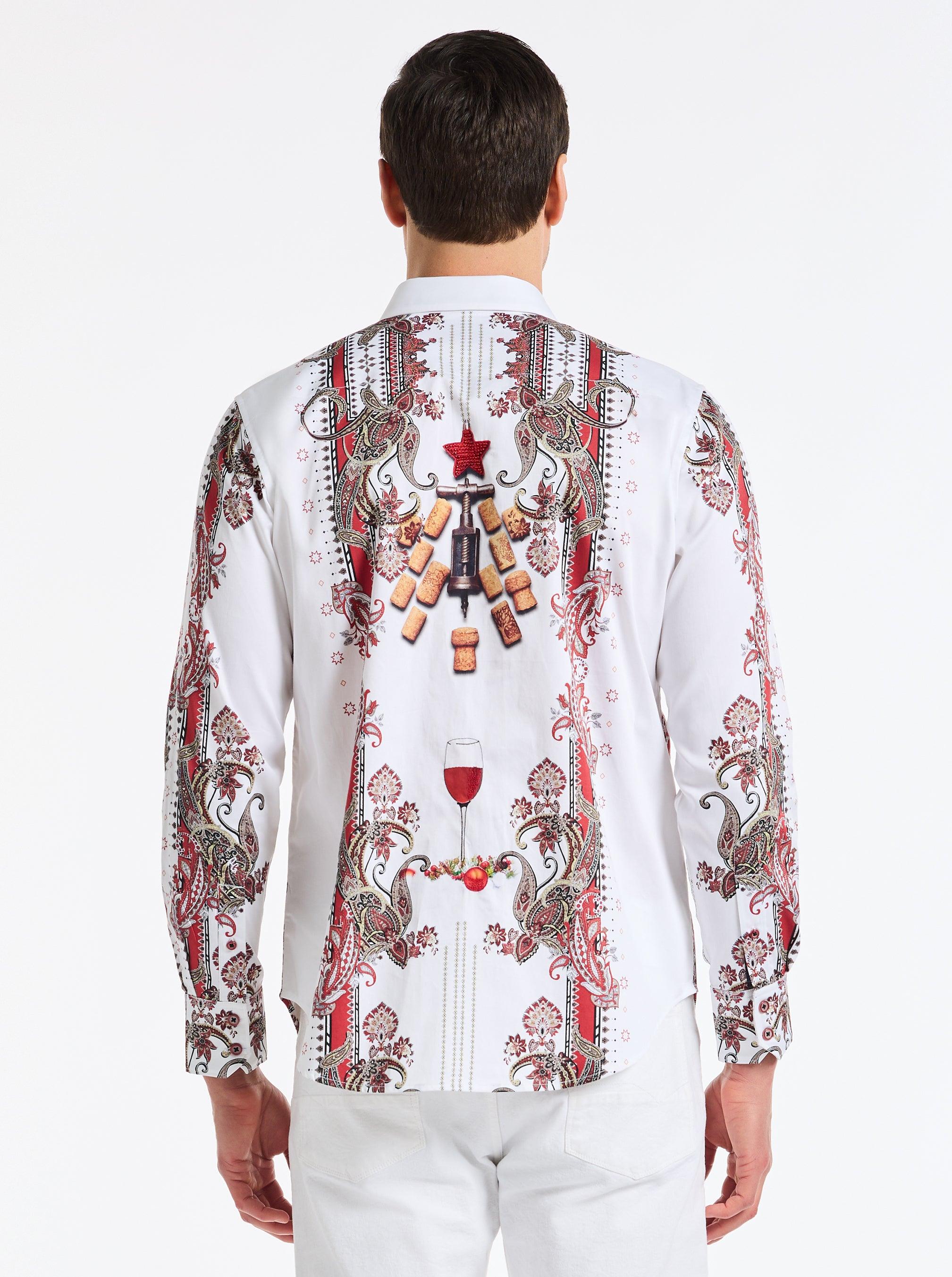 Robert Graham Naughty & Nice Longleeve Button Downhirt by ROBERT GRAHAM