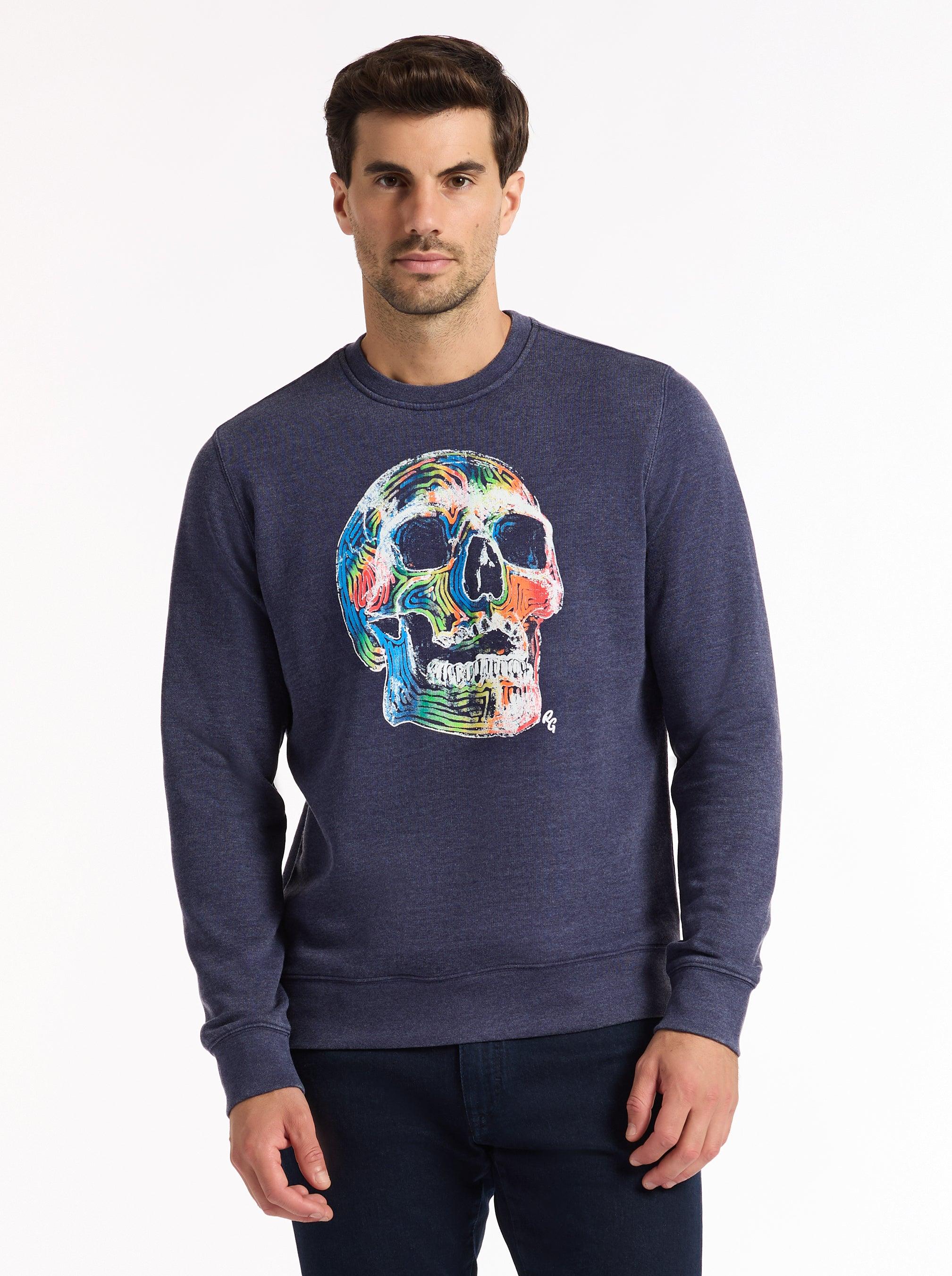 Robert Graham Neon Bones Sweatshirt by ROBERT GRAHAM