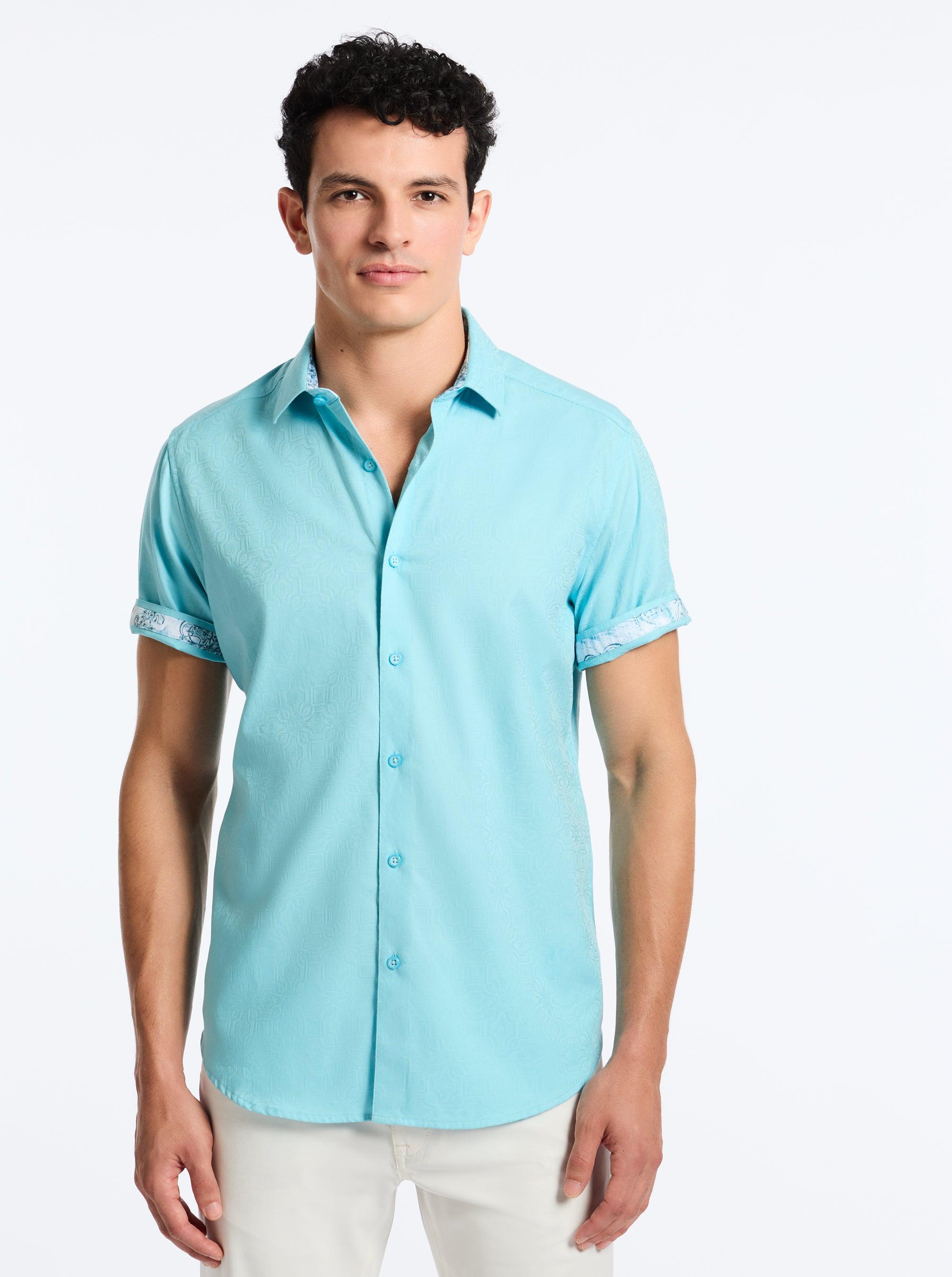 Robert Graham Odyssey Short Sleeve Button Down Shirt by ROBERT GRAHAM