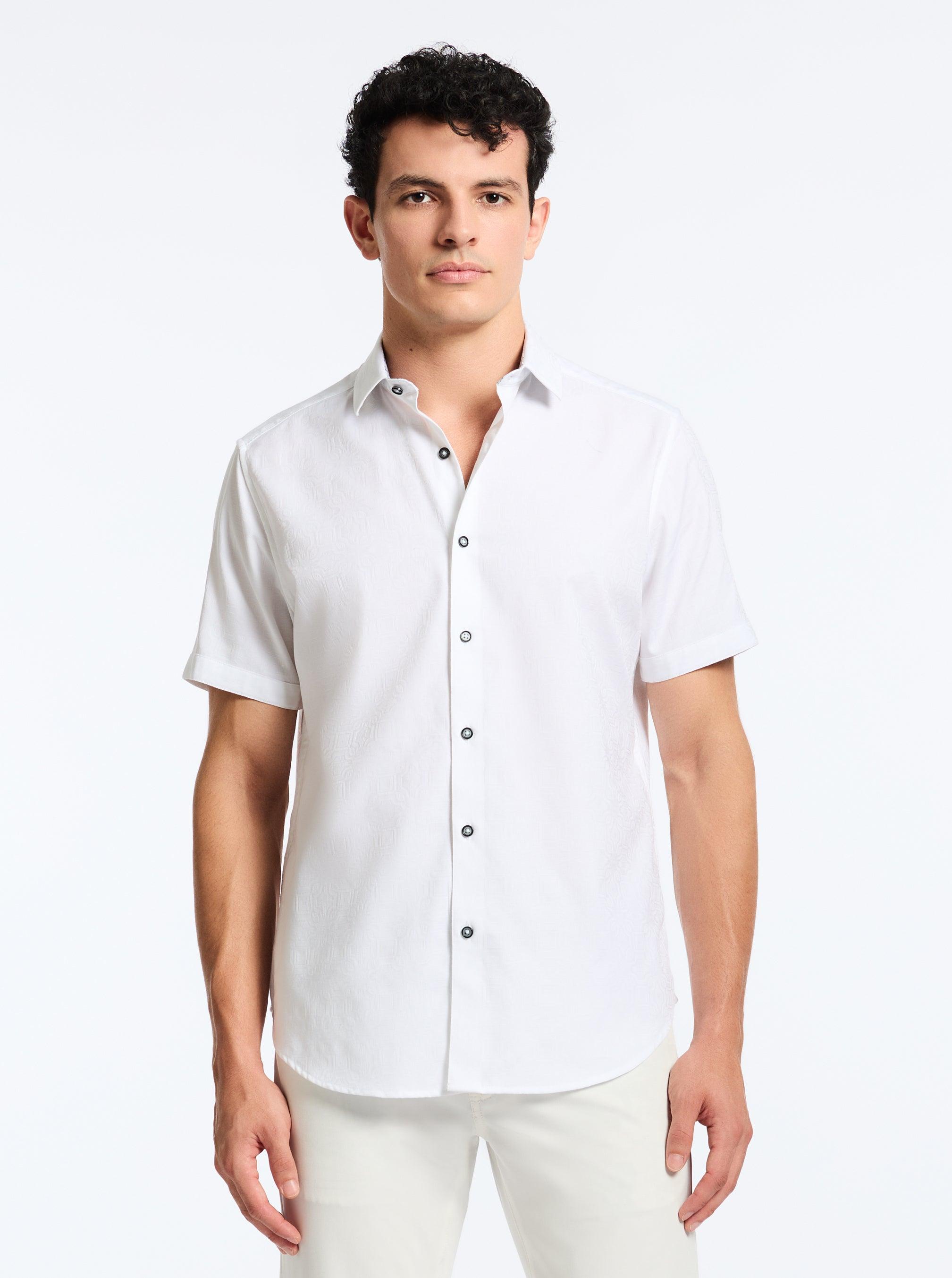 Robert Graham Odyssey Short Sleeve Button Down Shirt by ROBERT GRAHAM