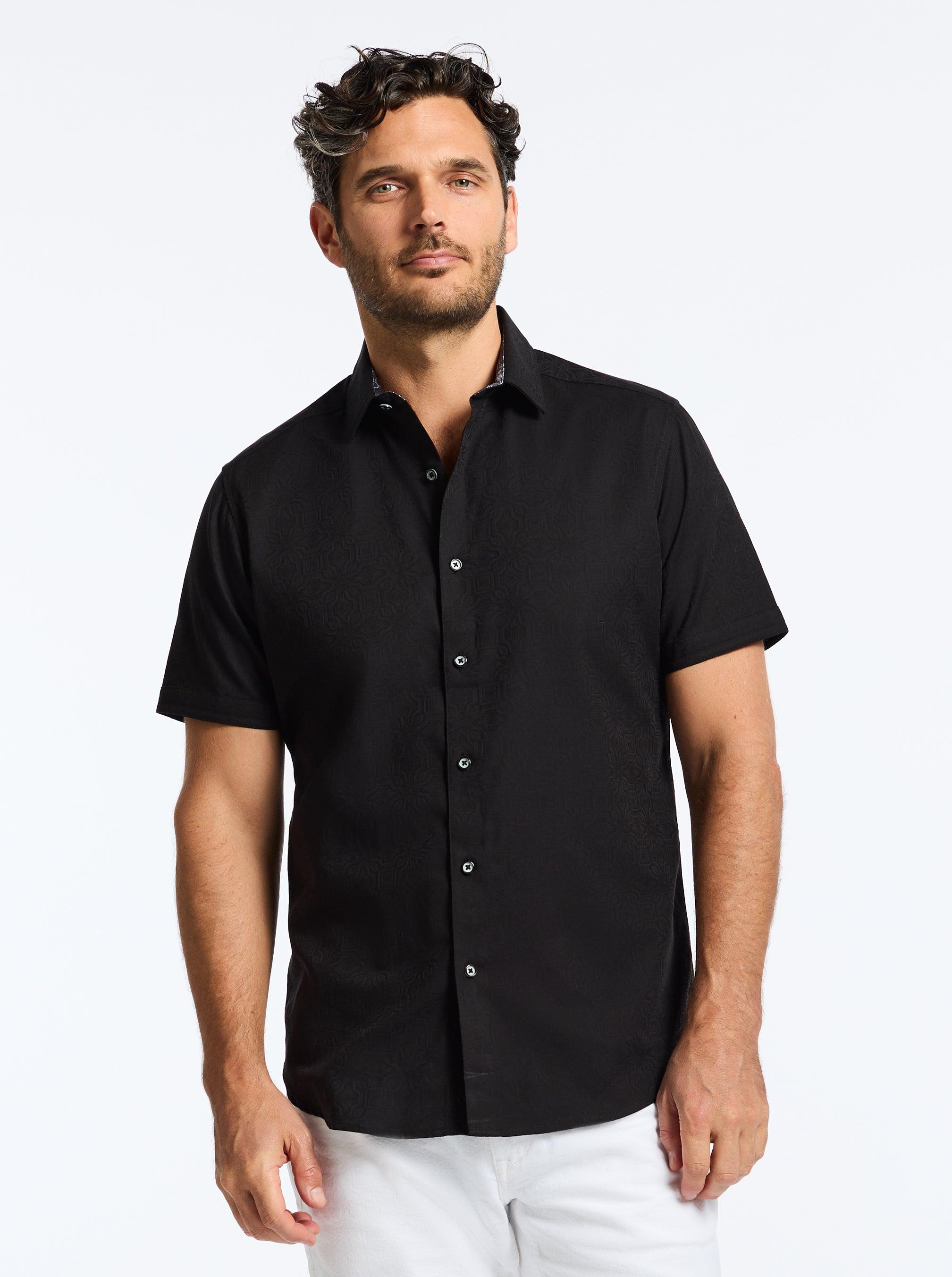 Robert Graham Odyssey Short Sleeve Button Down Shirt by ROBERT GRAHAM