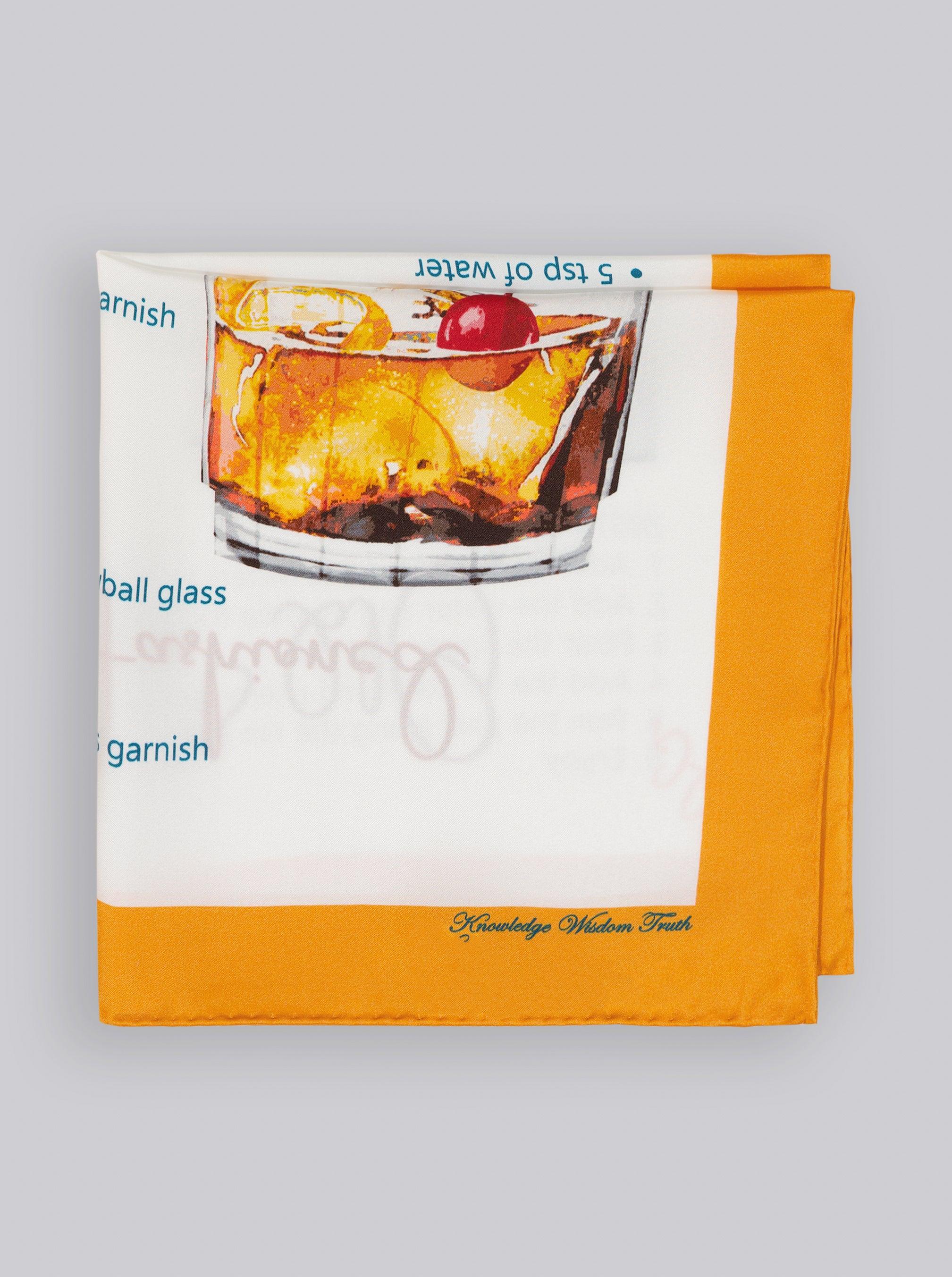 Robert Graham Old Fashioned Pocket Square by ROBERT GRAHAM