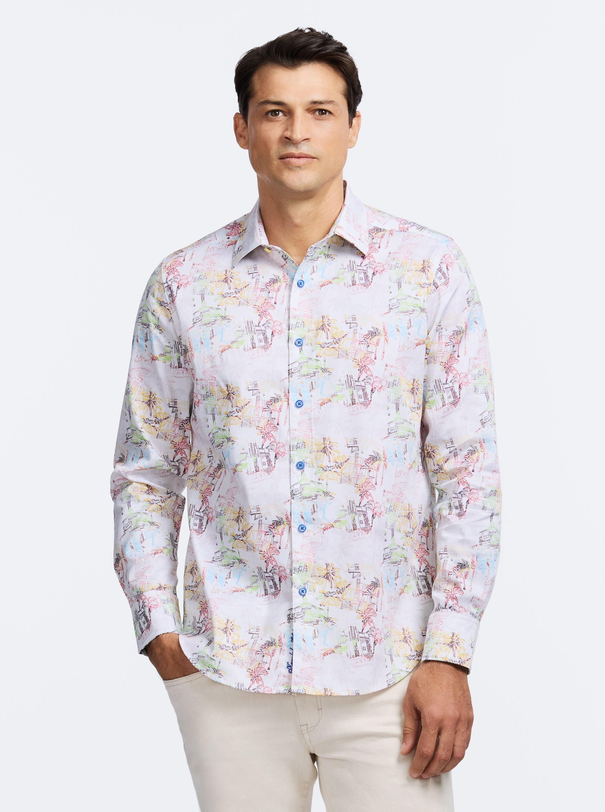 Robert Graham Payson Long Sleeve Button Down Shirt by ROBERT GRAHAM