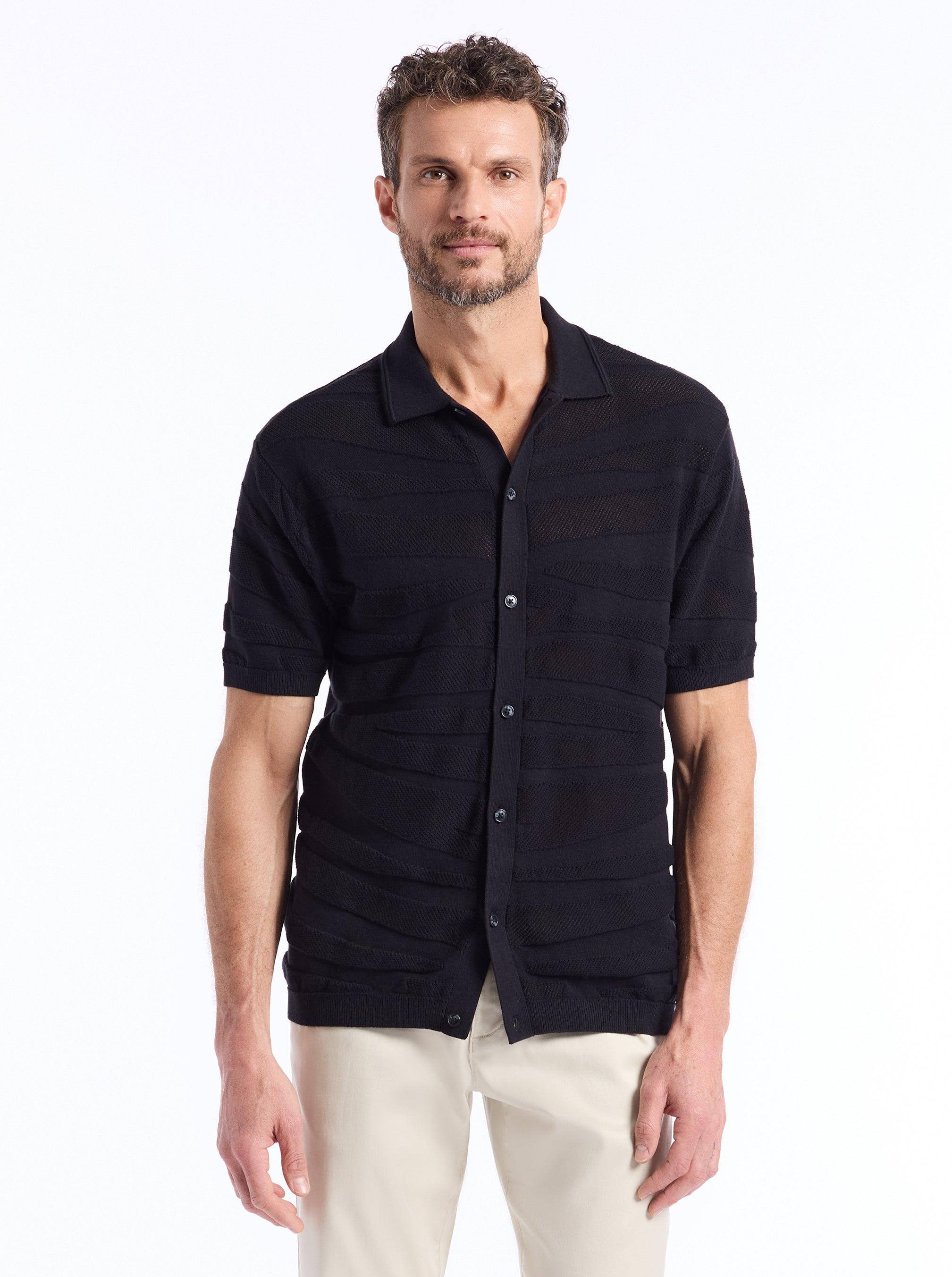 Robert Graham Penlyn Short Sleeve Sweater by ROBERT GRAHAM