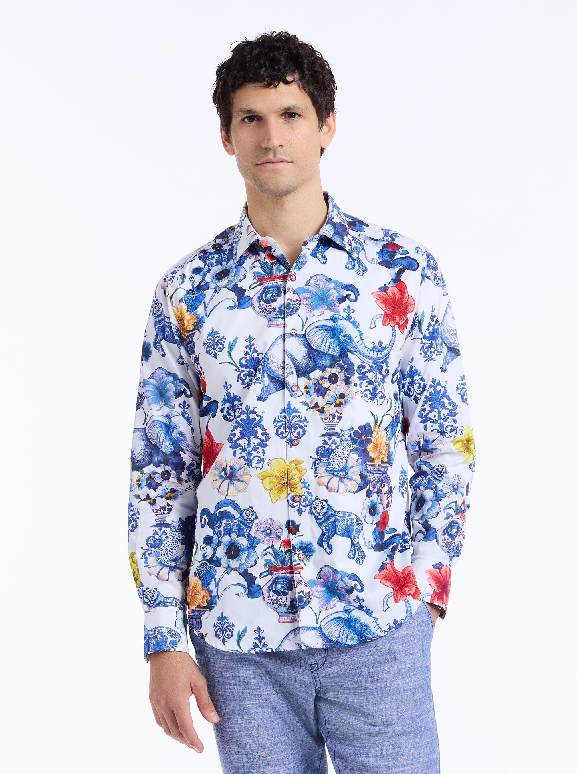 Robert Graham Piccadilly Long Sleeve Button Down Shirt by ROBERT GRAHAM