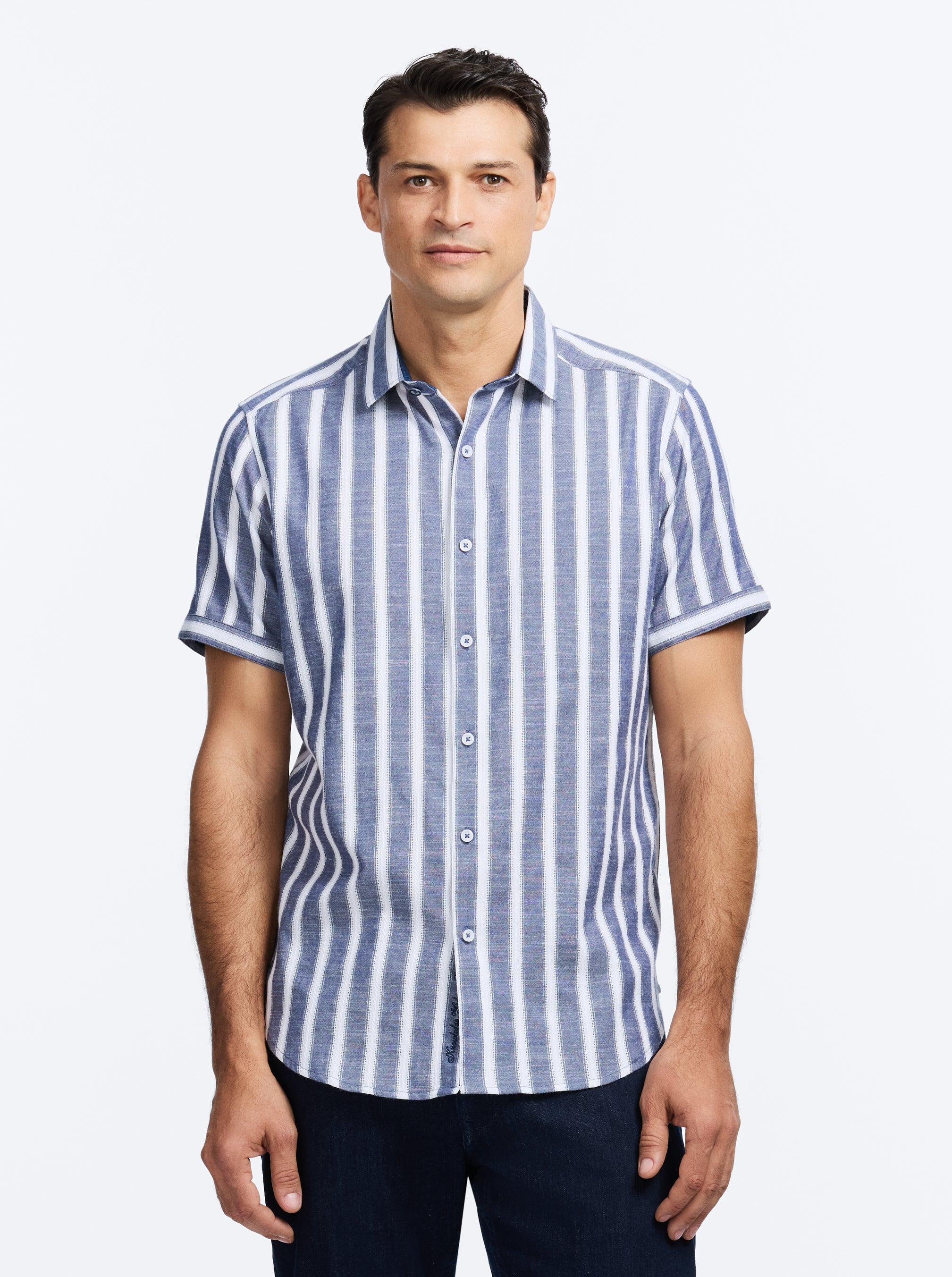 Robert Graham Preston Short Sleeve Button Down Shirt by ROBERT GRAHAM