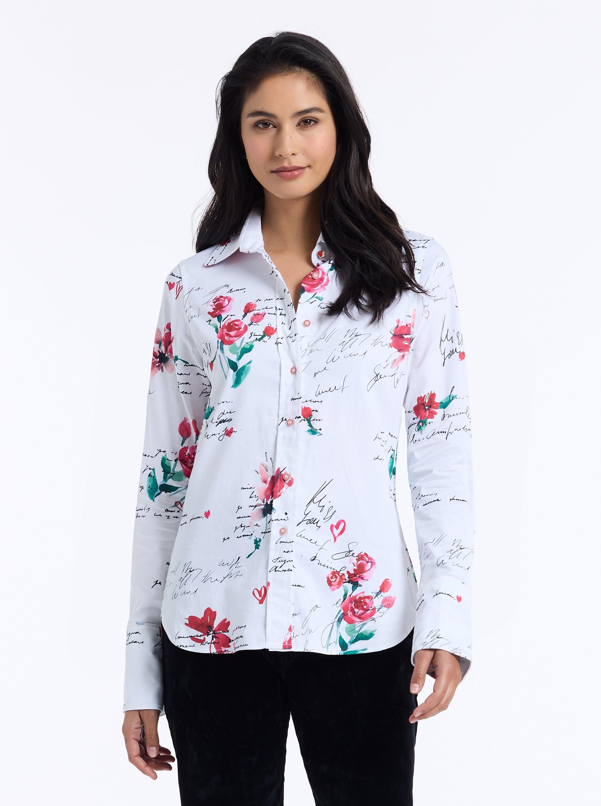 Robert Graham Priscillaong Sleeve Shirt by ROBERT GRAHAM