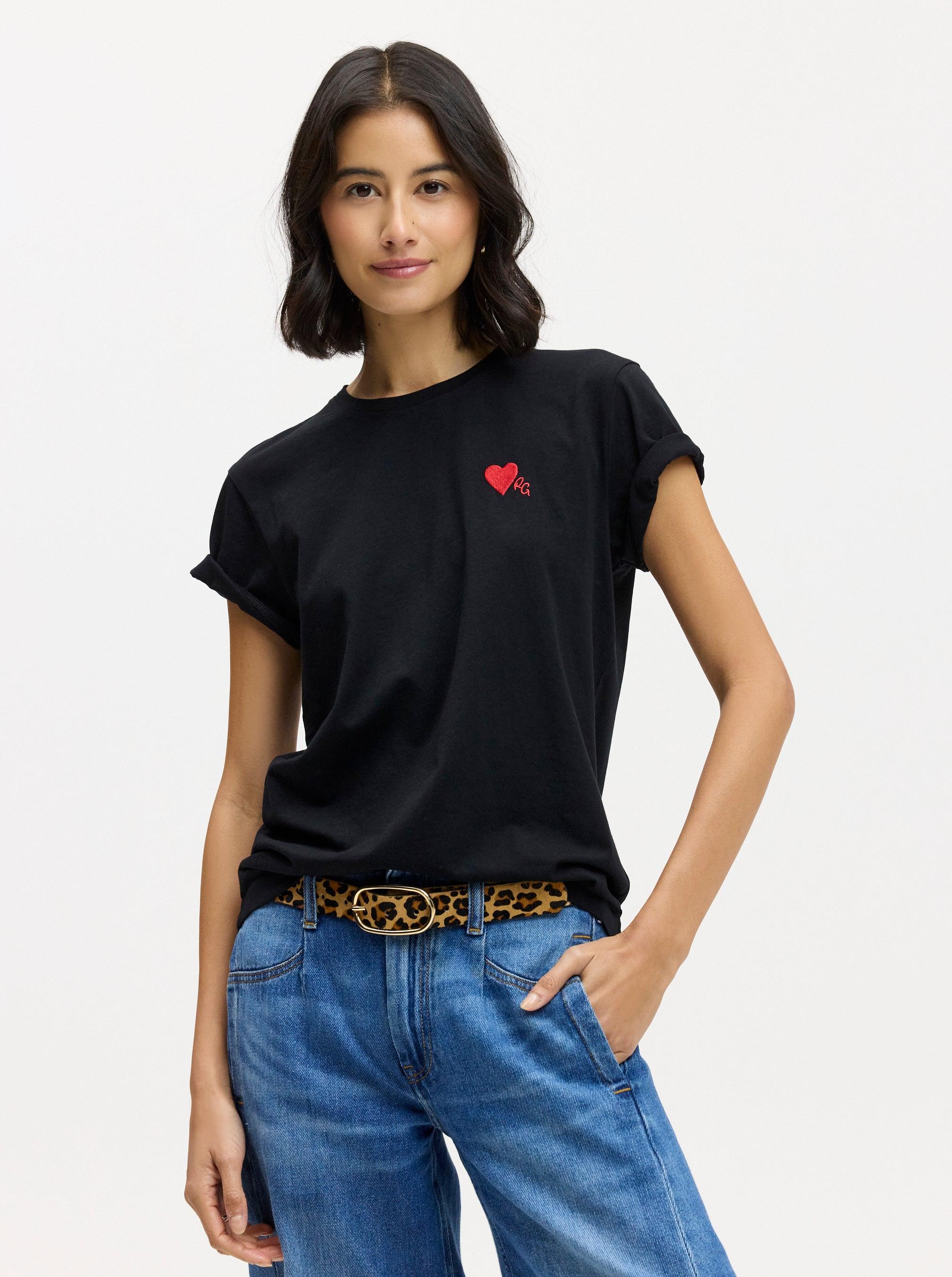 Robert Graham Rg Lovehortleeve T-shirt by ROBERT GRAHAM