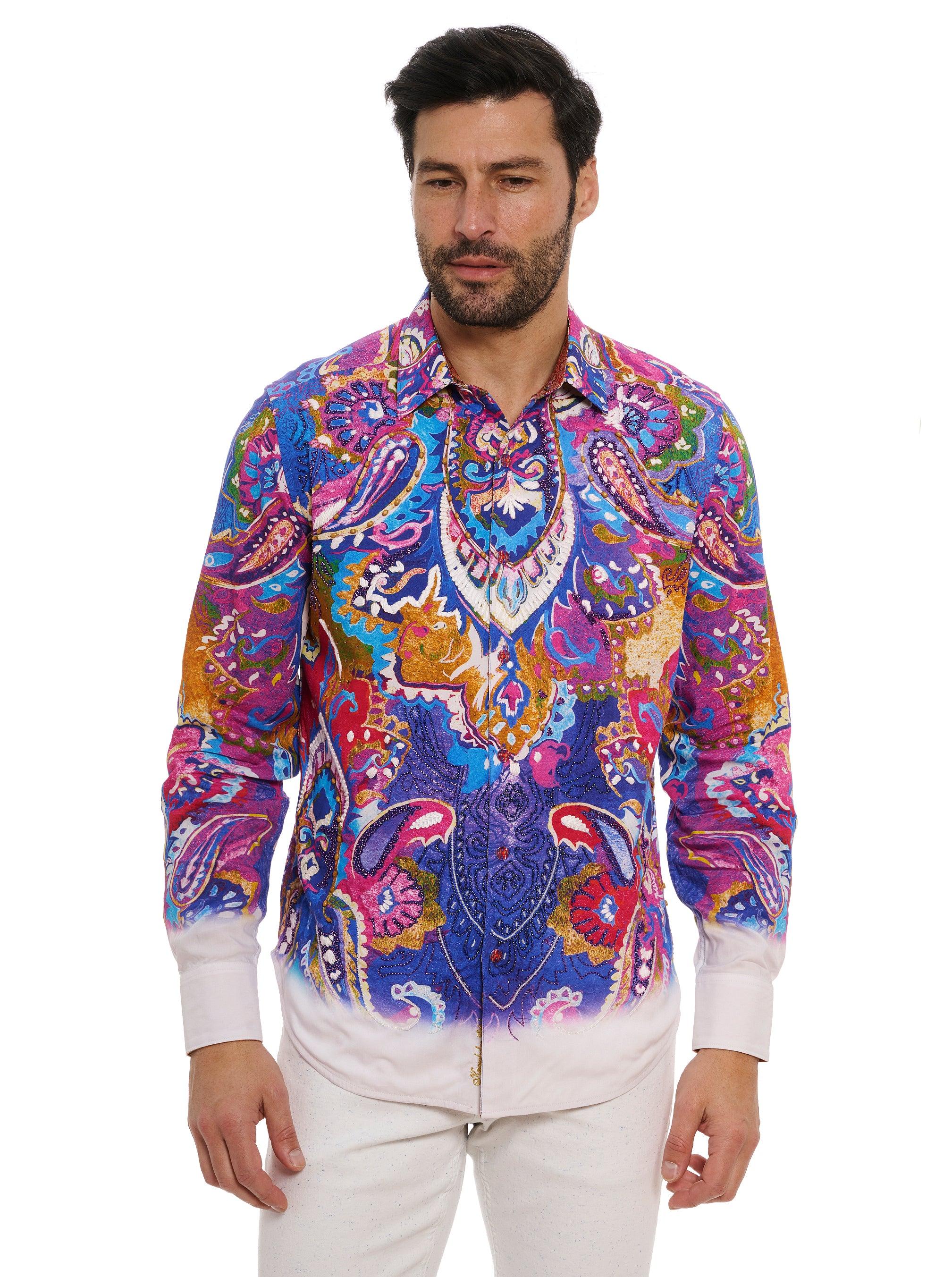 Robert Graham Robert Graham Limited Edition Bead My Guest Longleeve Button Downhirt by ROBERT GRAHAM