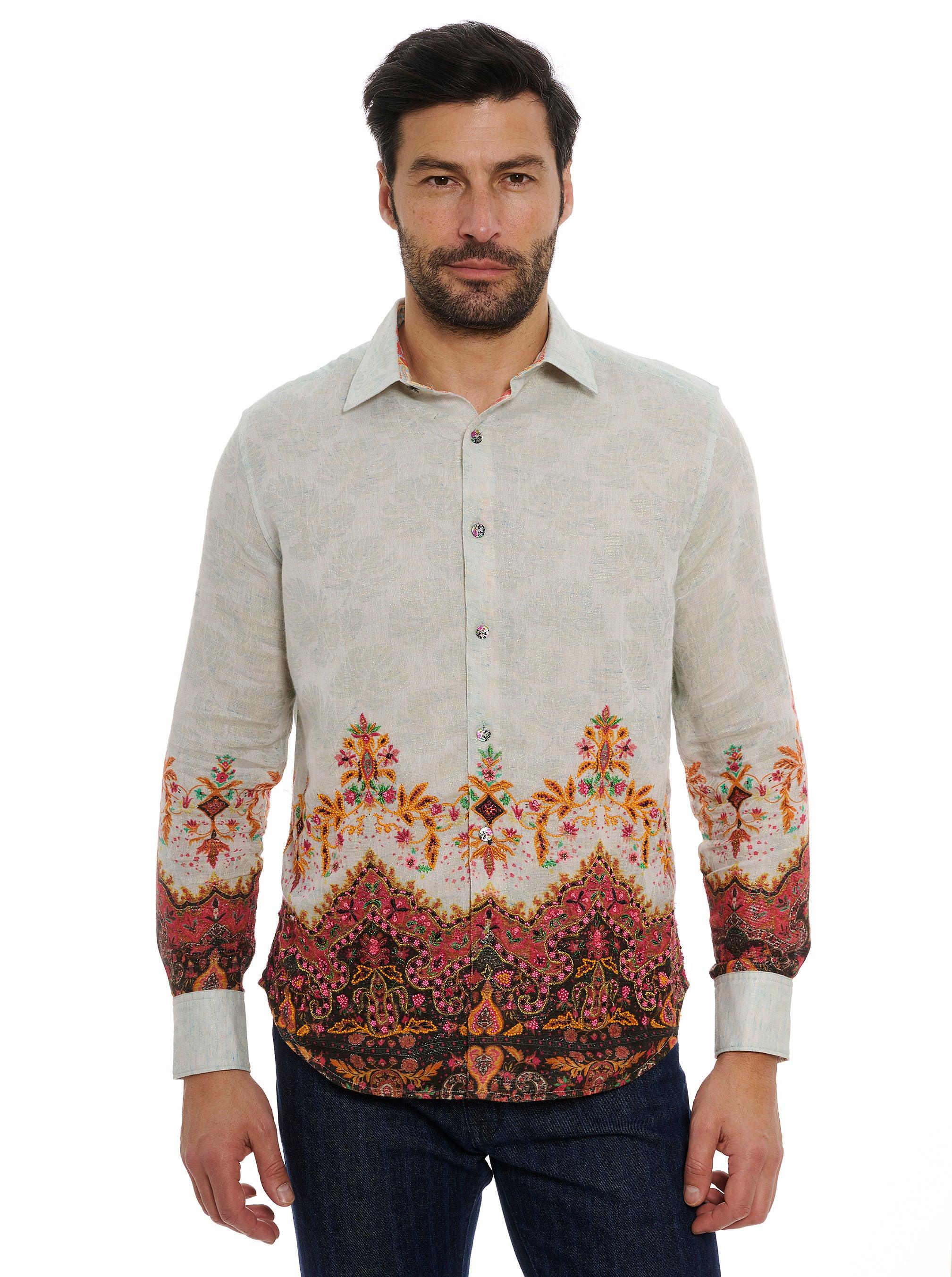 Robert Graham Robert Graham Limited Edition The Crown Jewel Longleeve Button Downhirt by ROBERT GRAHAM