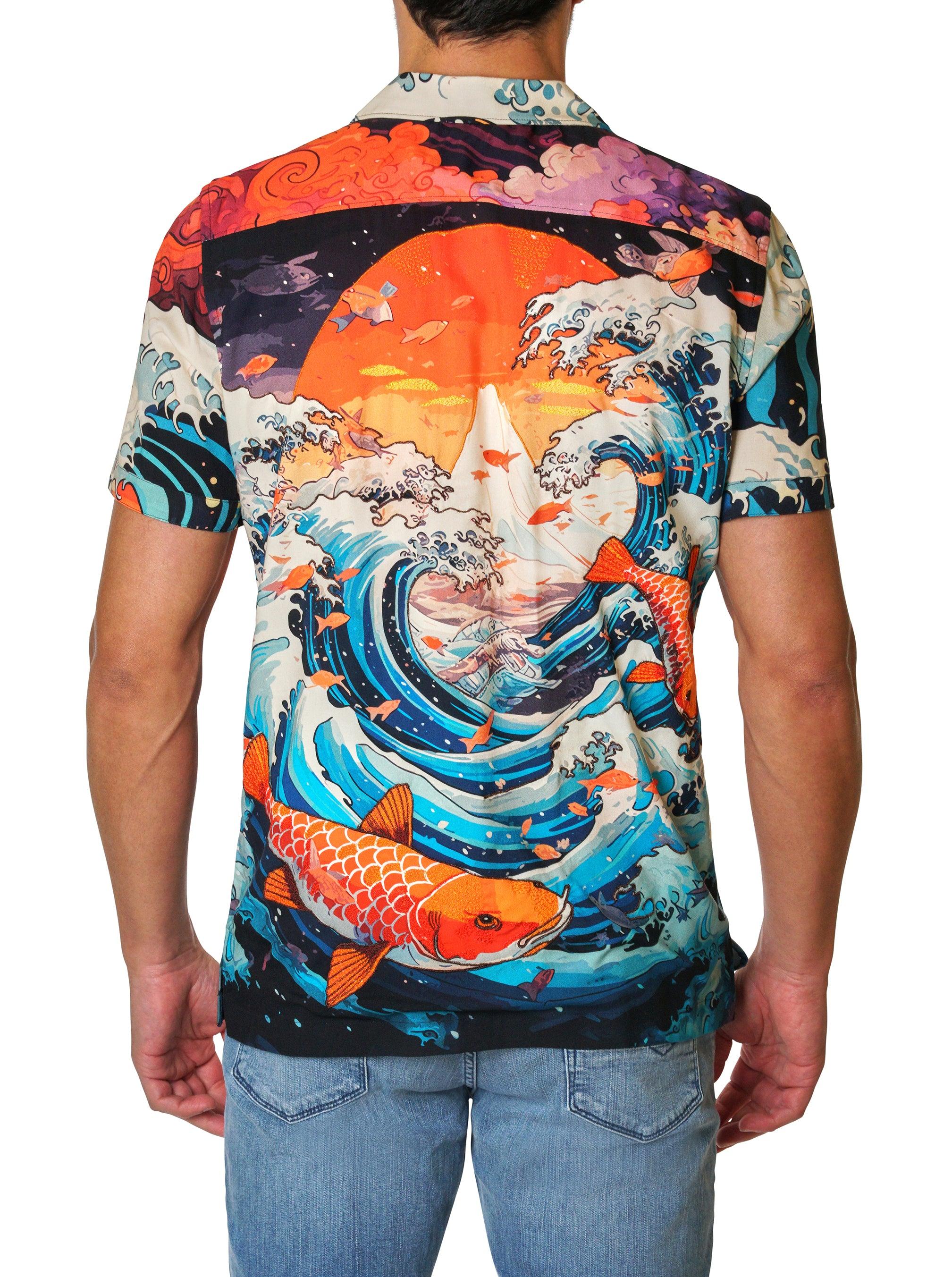 Robert Graham Robert Graham Ride The Wave Short Sleeve Button Down Shirt by ROBERT GRAHAM