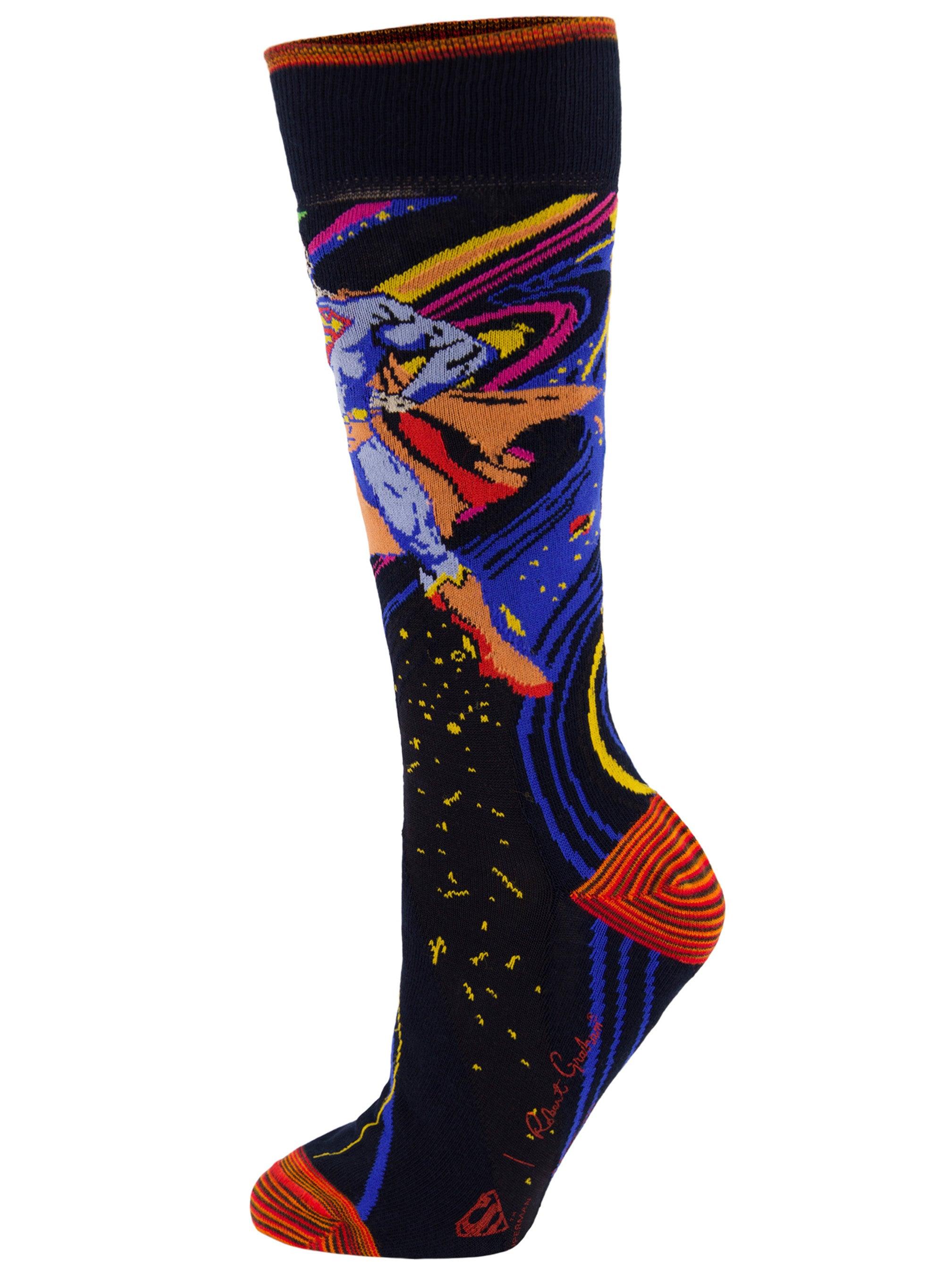 Robert Graham Superman™ X  My Hero Socks by ROBERT GRAHAM