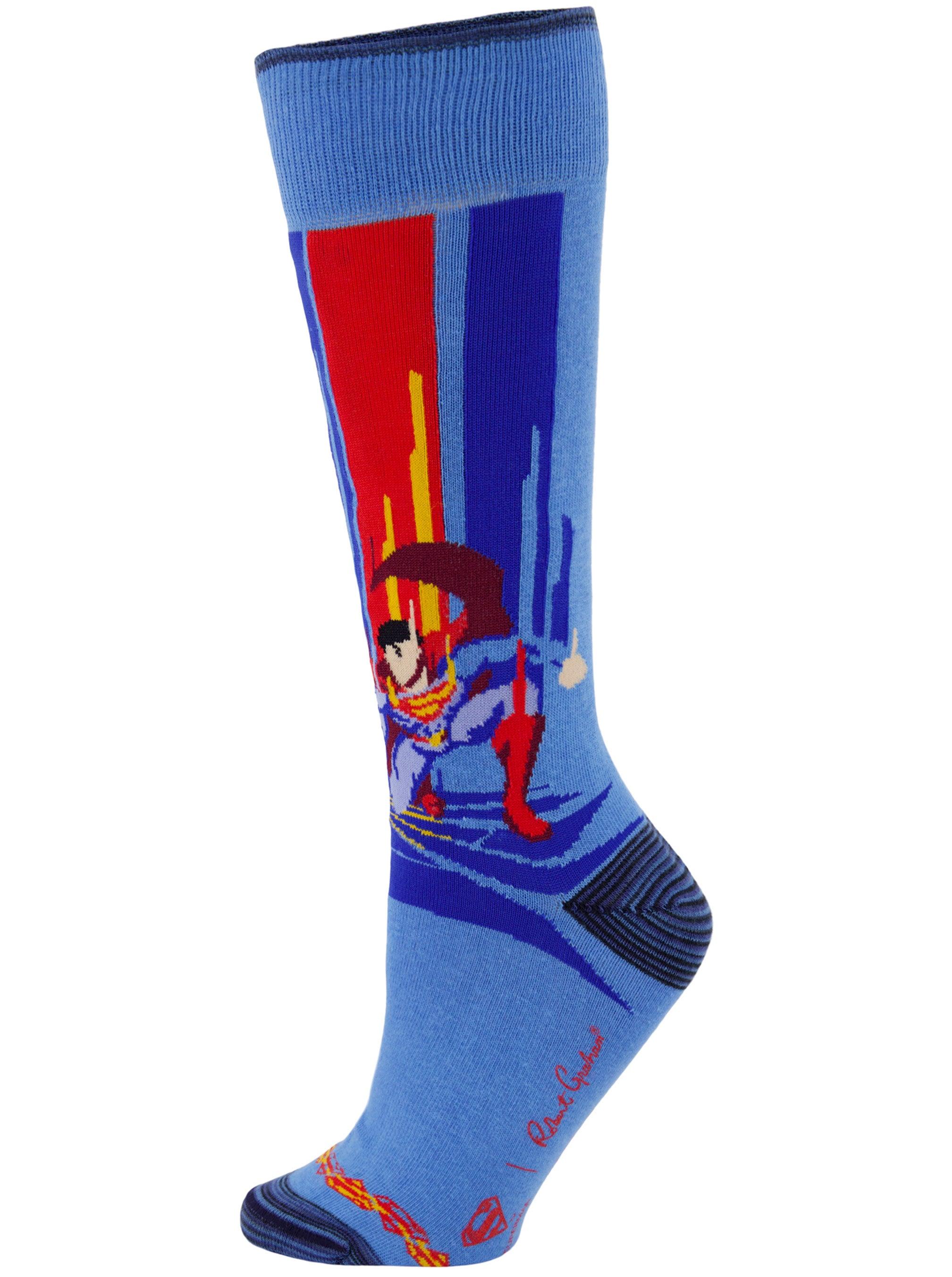 Robert Graham Superman™ X  Power Of Hope Socks by ROBERT GRAHAM