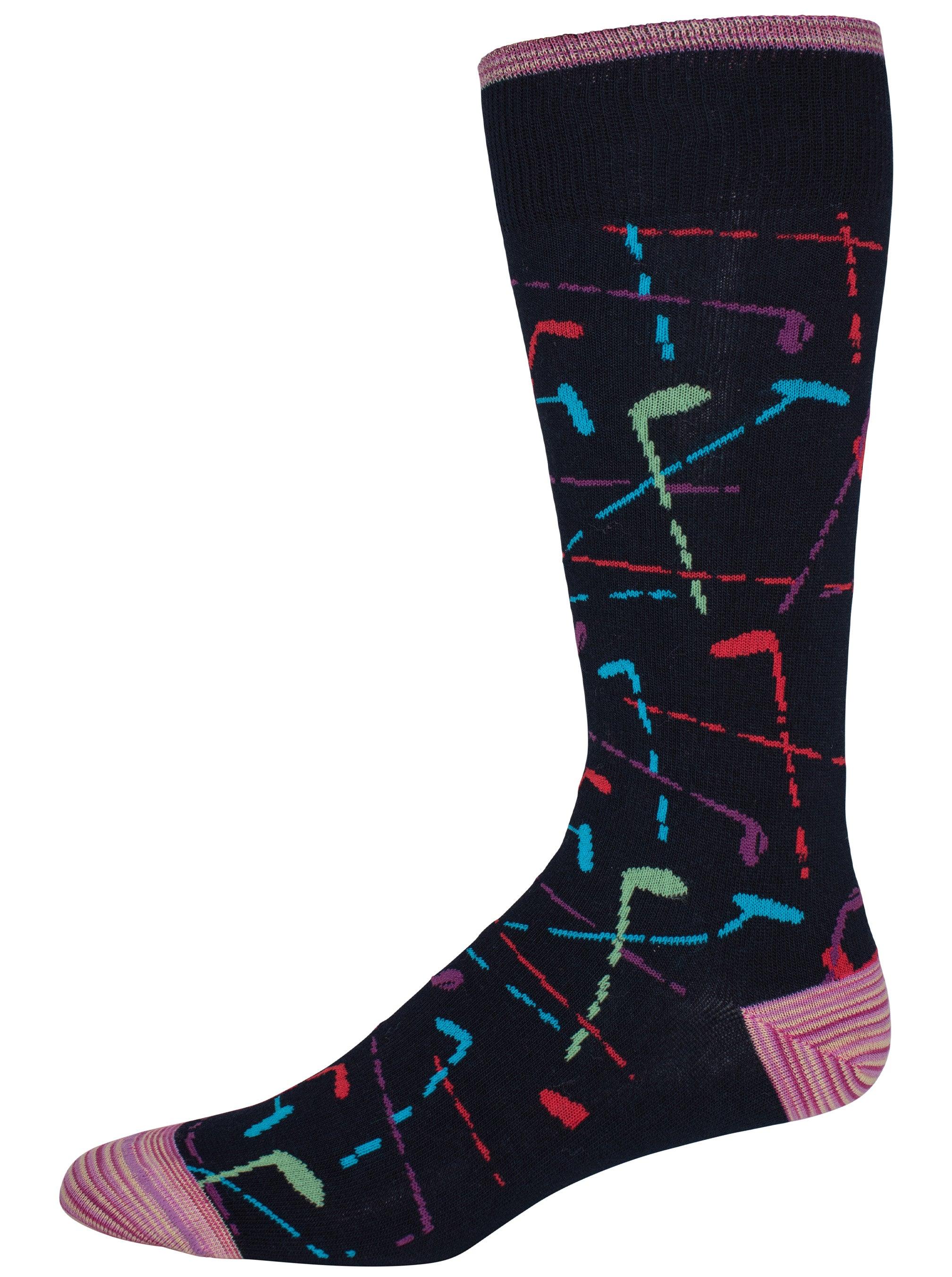 Robert Graham Swing Society Socks by ROBERT GRAHAM