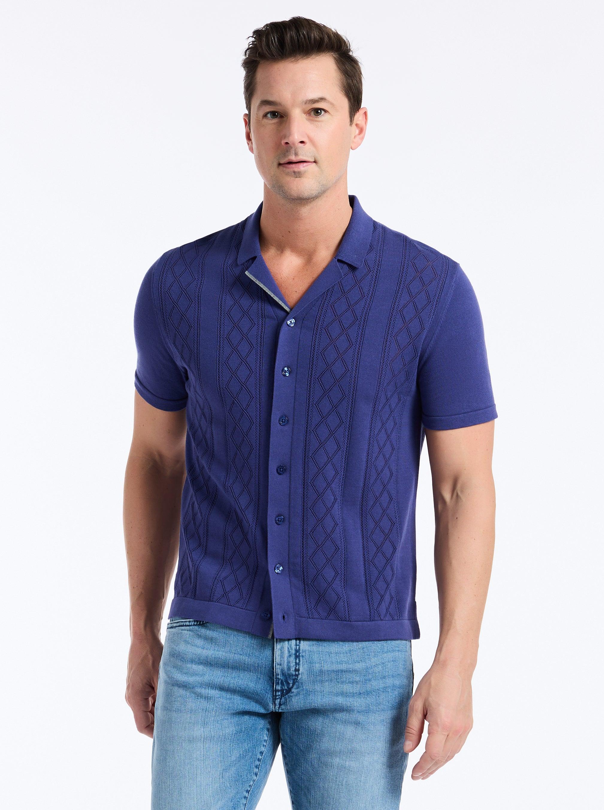 Robert Graham Tambor Short Sleeve Sweater by ROBERT GRAHAM