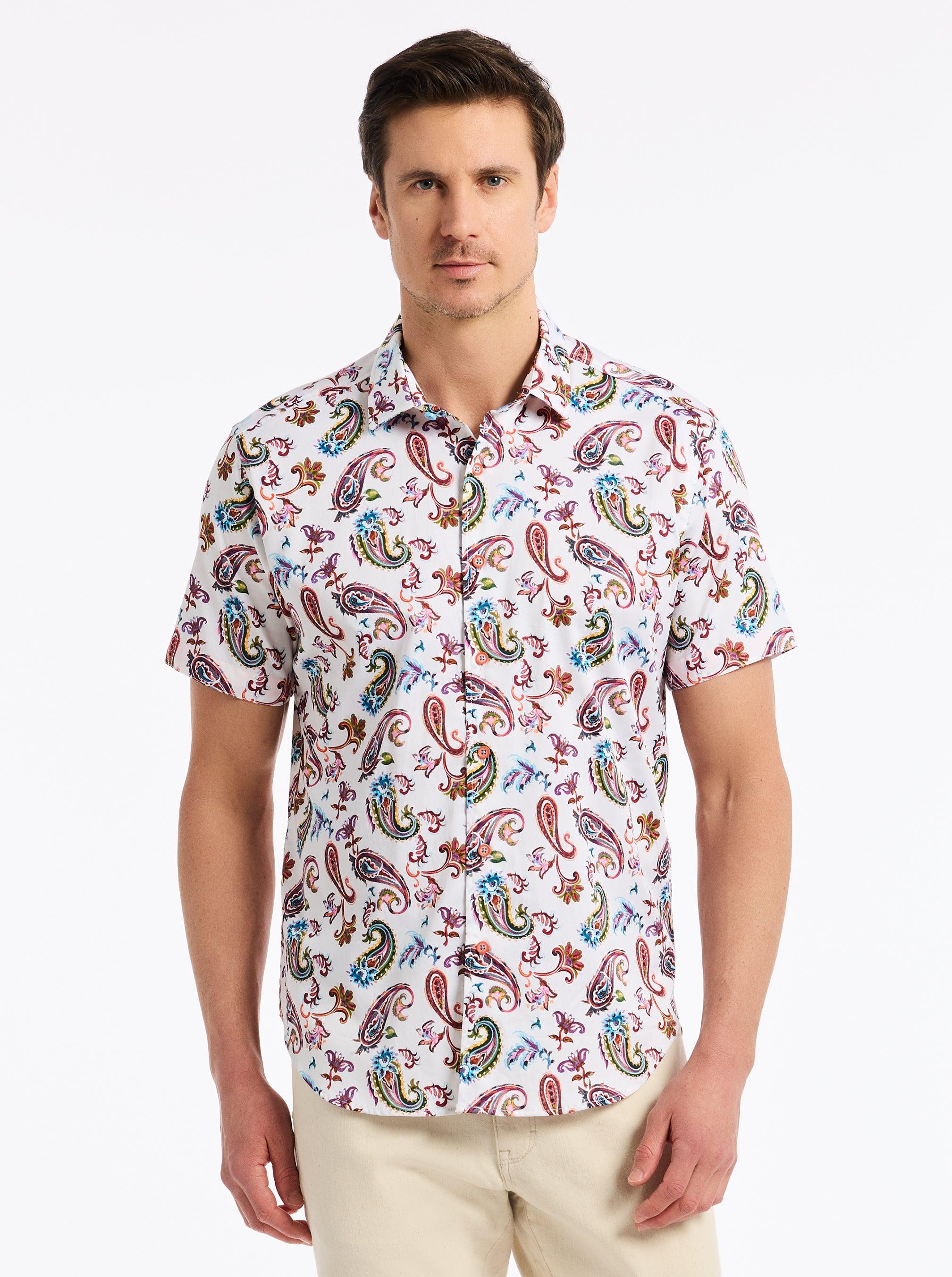 Robert Graham Tangier Short Sleeve Button Down Shirt by ROBERT GRAHAM