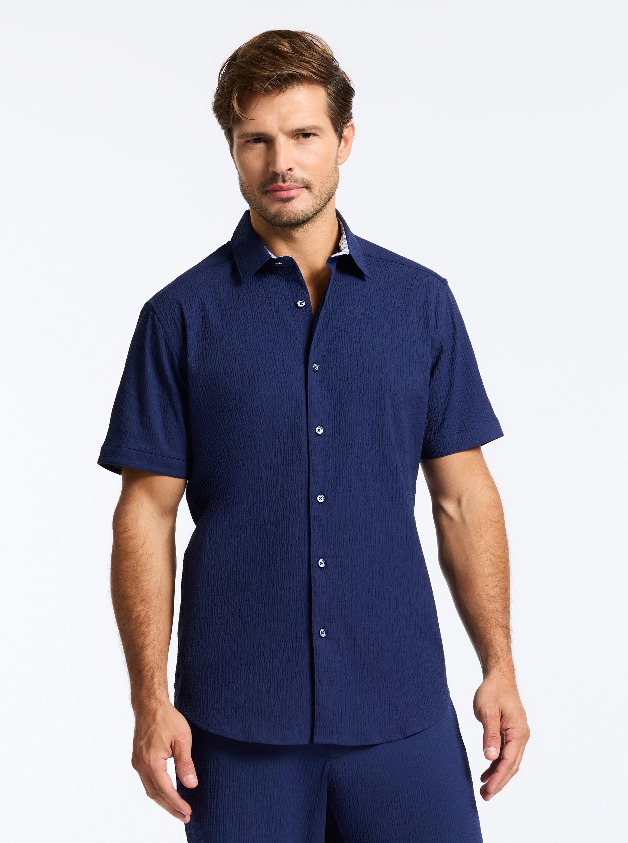 Robert Graham Thresher Short Sleeve Button Down Shirt by ROBERT GRAHAM