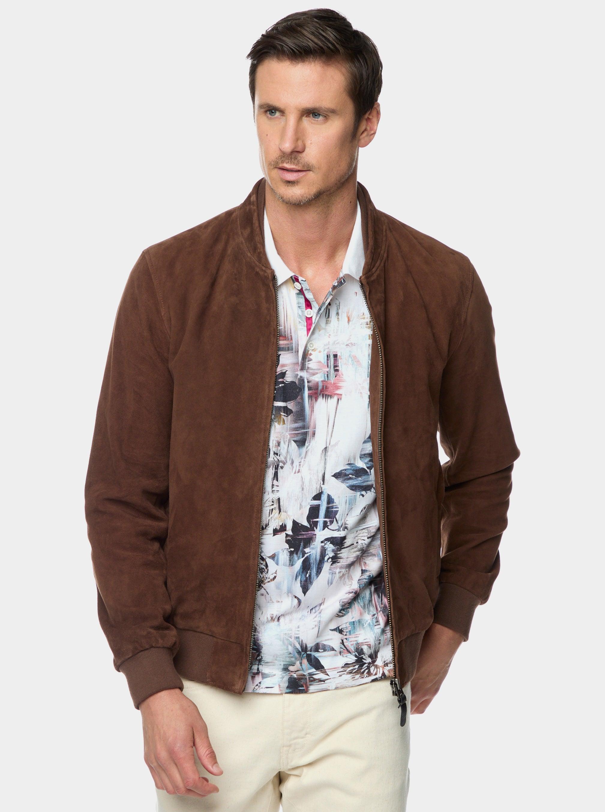 Robert Graham Tylen Suede Jacket by ROBERT GRAHAM
