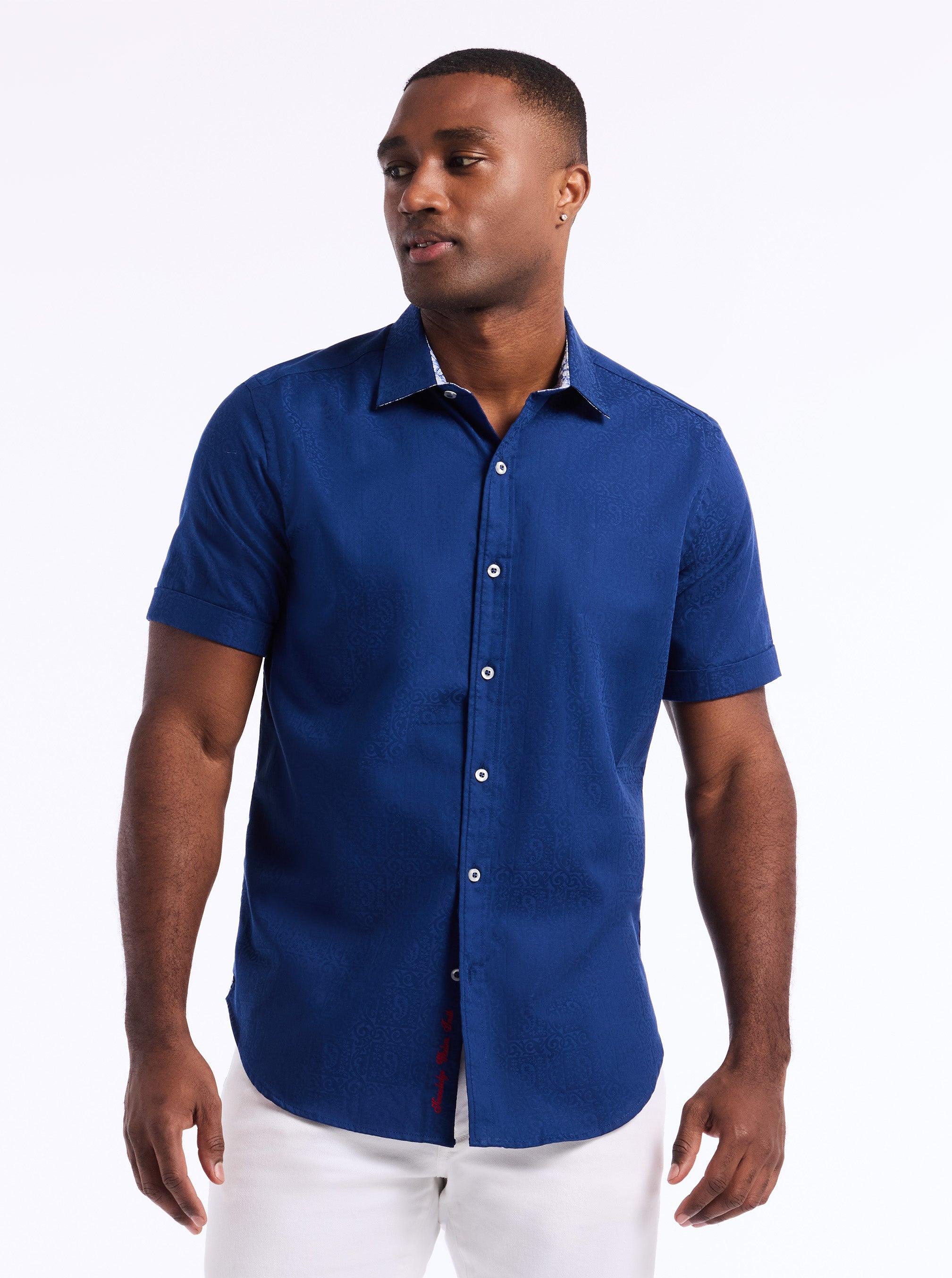 Robert Graham Windsor 2 Short Sleeve Button Down Shirt by ROBERT GRAHAM