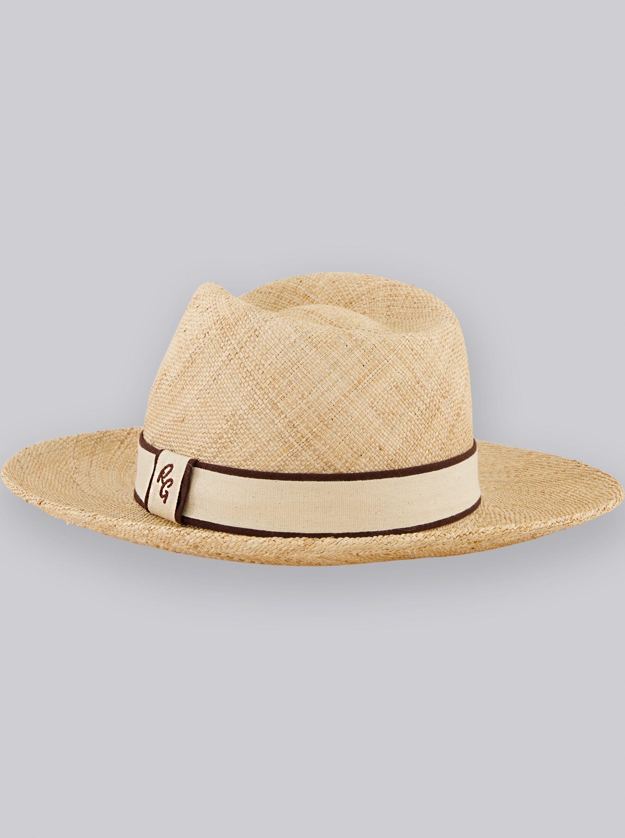 Robert Graham Woven Straw Fedora by ROBERT GRAHAM