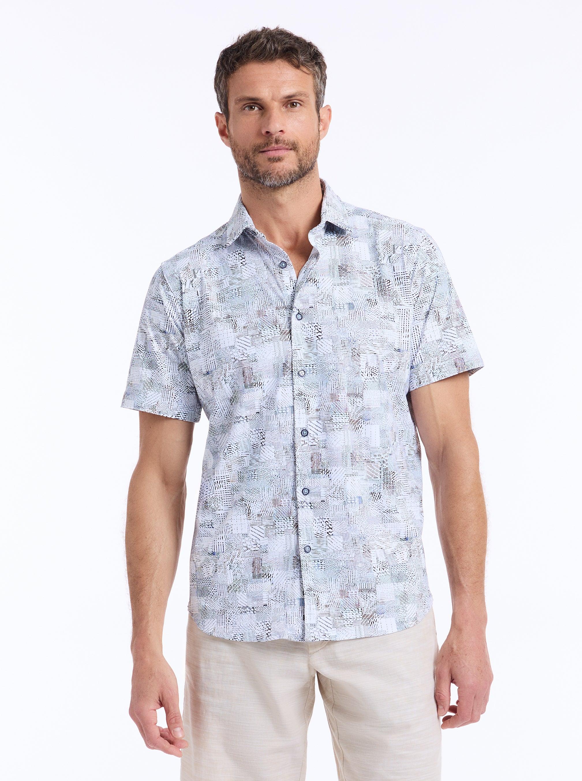 Robert Graham Wrathbone Short Sleeve Button Down Shirt by ROBERT GRAHAM