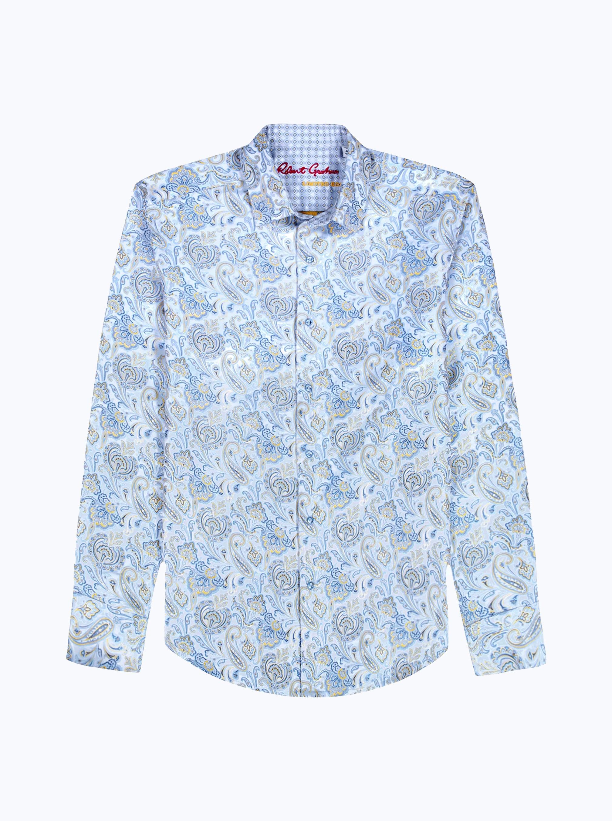 Robert Grahamimited Edition Monaco Summerong Sleeve Button Down Shirt by ROBERT GRAHAM